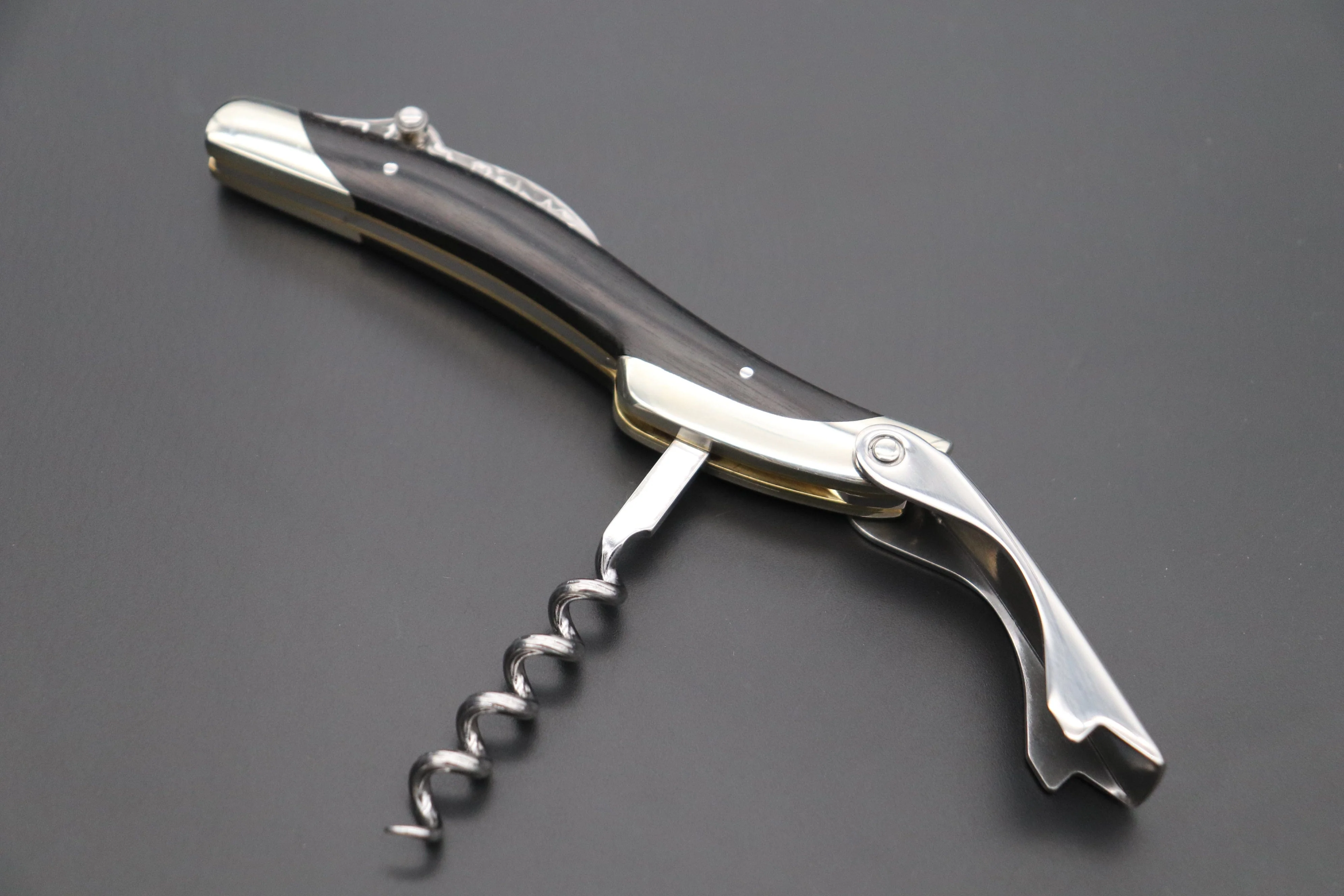 Athro Damascus Sommelier Knife (2 kinds of Handle Version) - Image 2