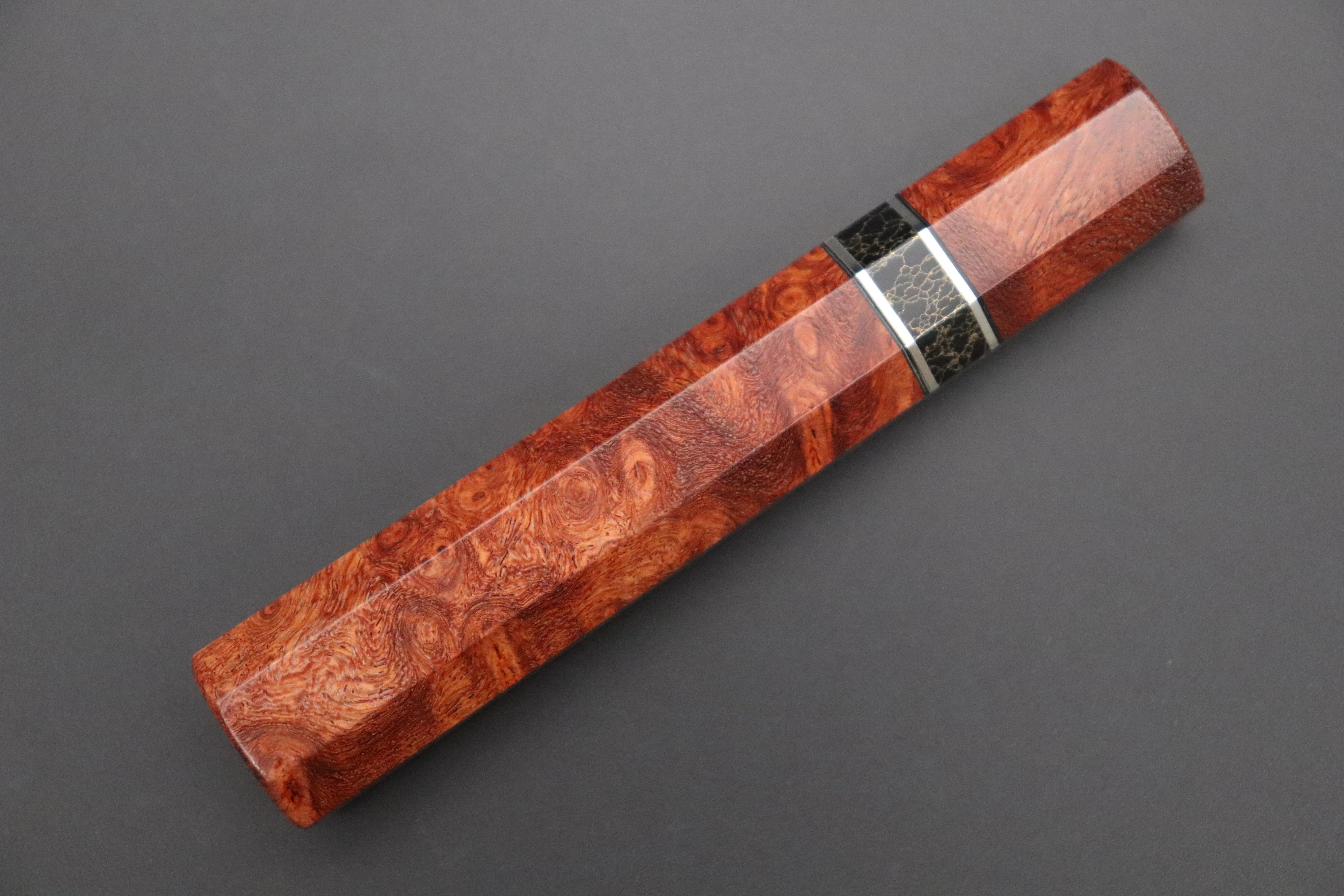 “Build Your Dream Knife” Sukenari HAP-40 Nickel Damascus SNBO-1 Wa Petty 165mm (6.4 Inch) - Image 12