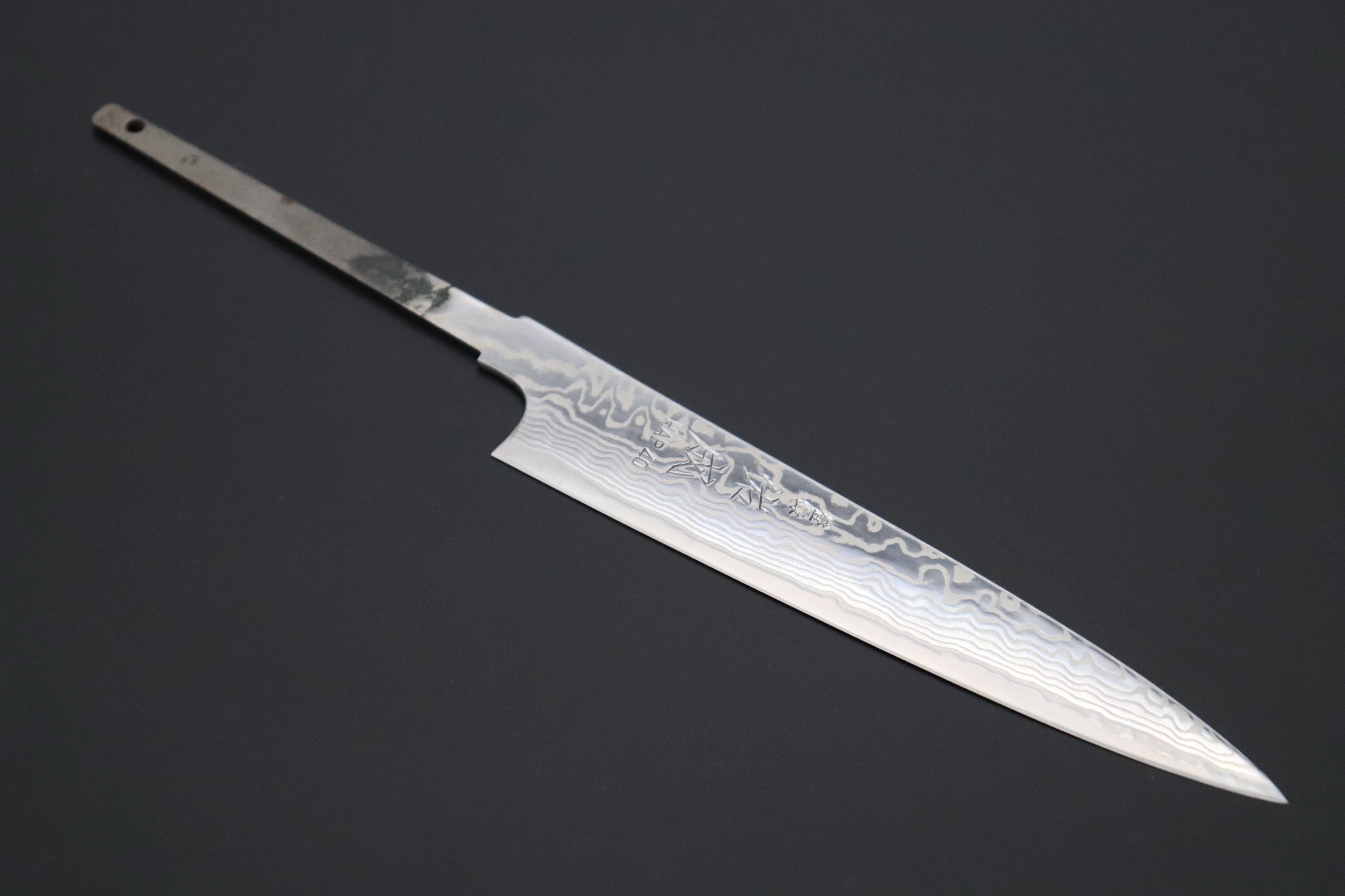 “Build Your Dream Knife” Sukenari HAP-40 Nickel Damascus SNBO-1 Wa Petty 165mm (6.4 Inch) - Image 2