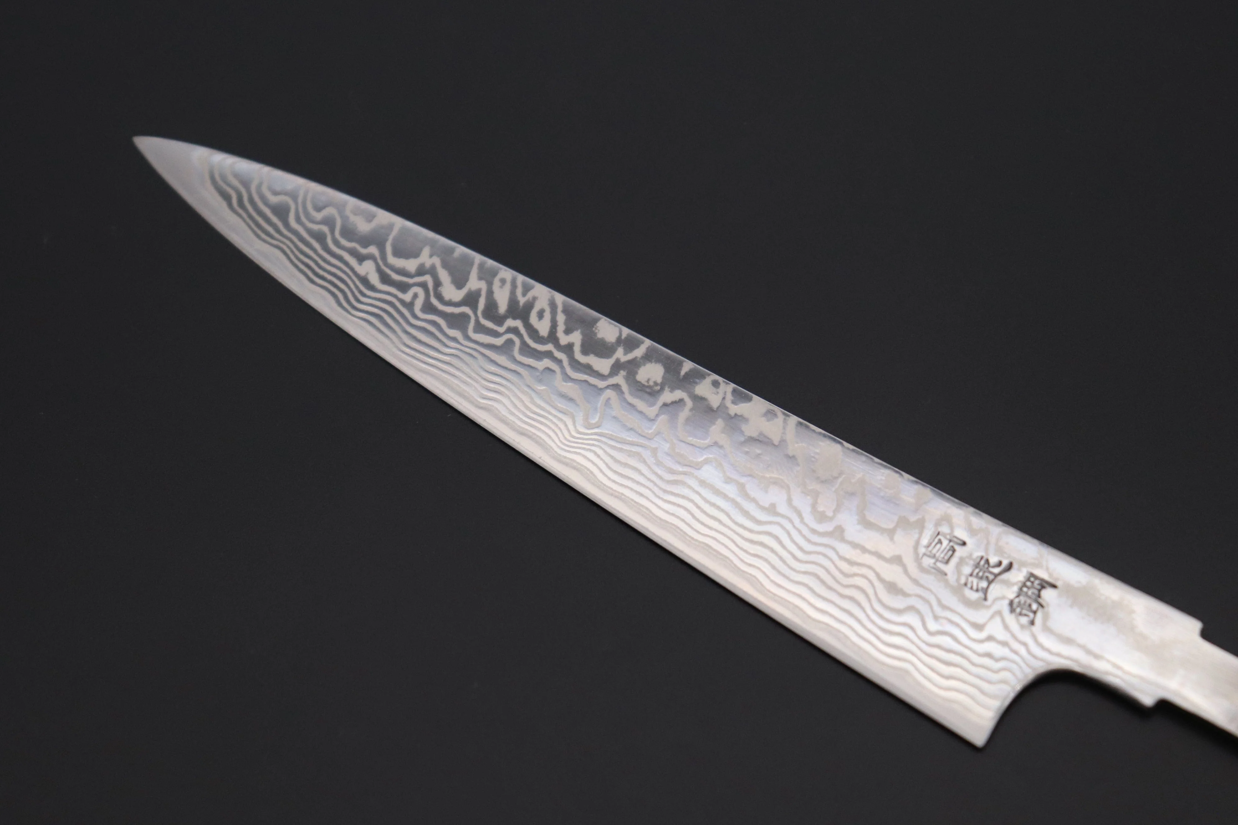 “Build Your Dream Knife” Sukenari HAP-40 Nickel Damascus SNBO-1 Wa Petty 165mm (6.4 Inch) - Image 6