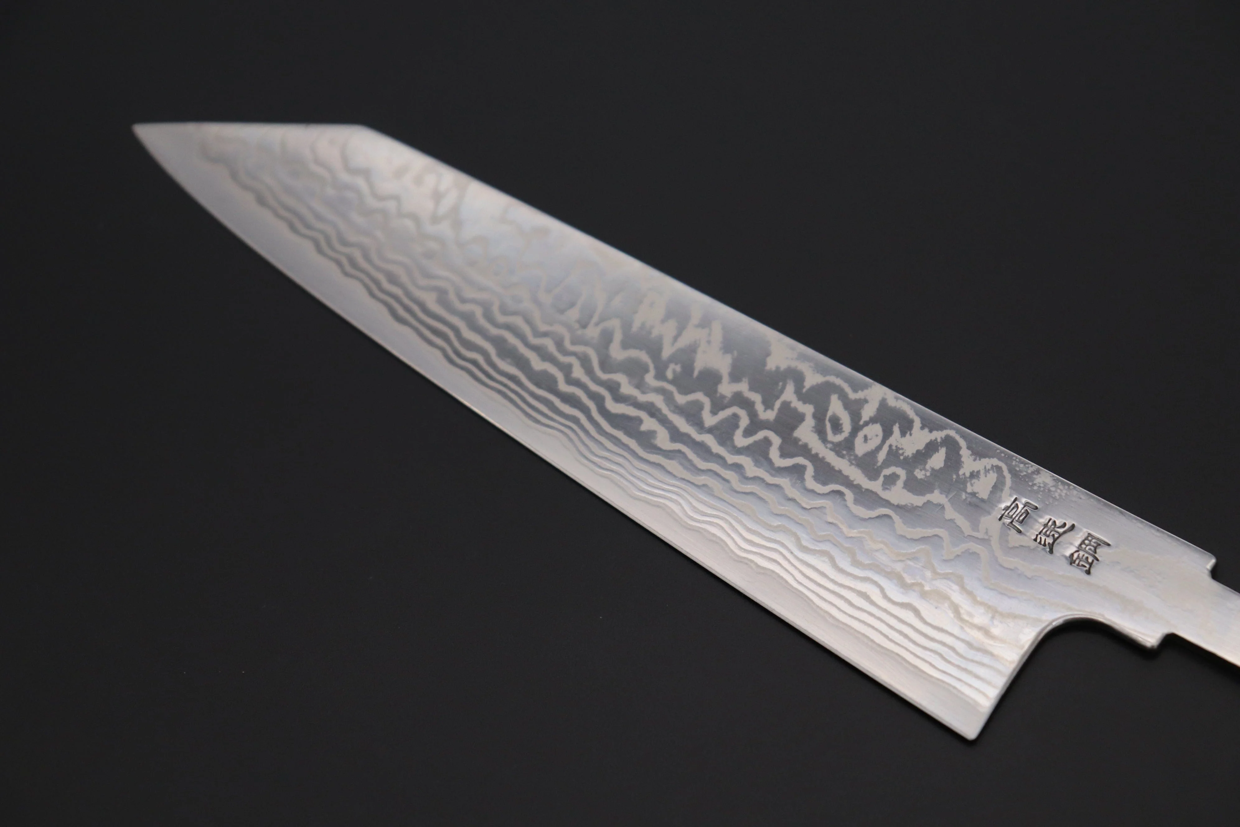 “Build Your Dream Knife” Sukenari HAP-40 Nickel Damascus SNBO-4 Kiritsuke 210mm (8.2 Inch) - Image 6