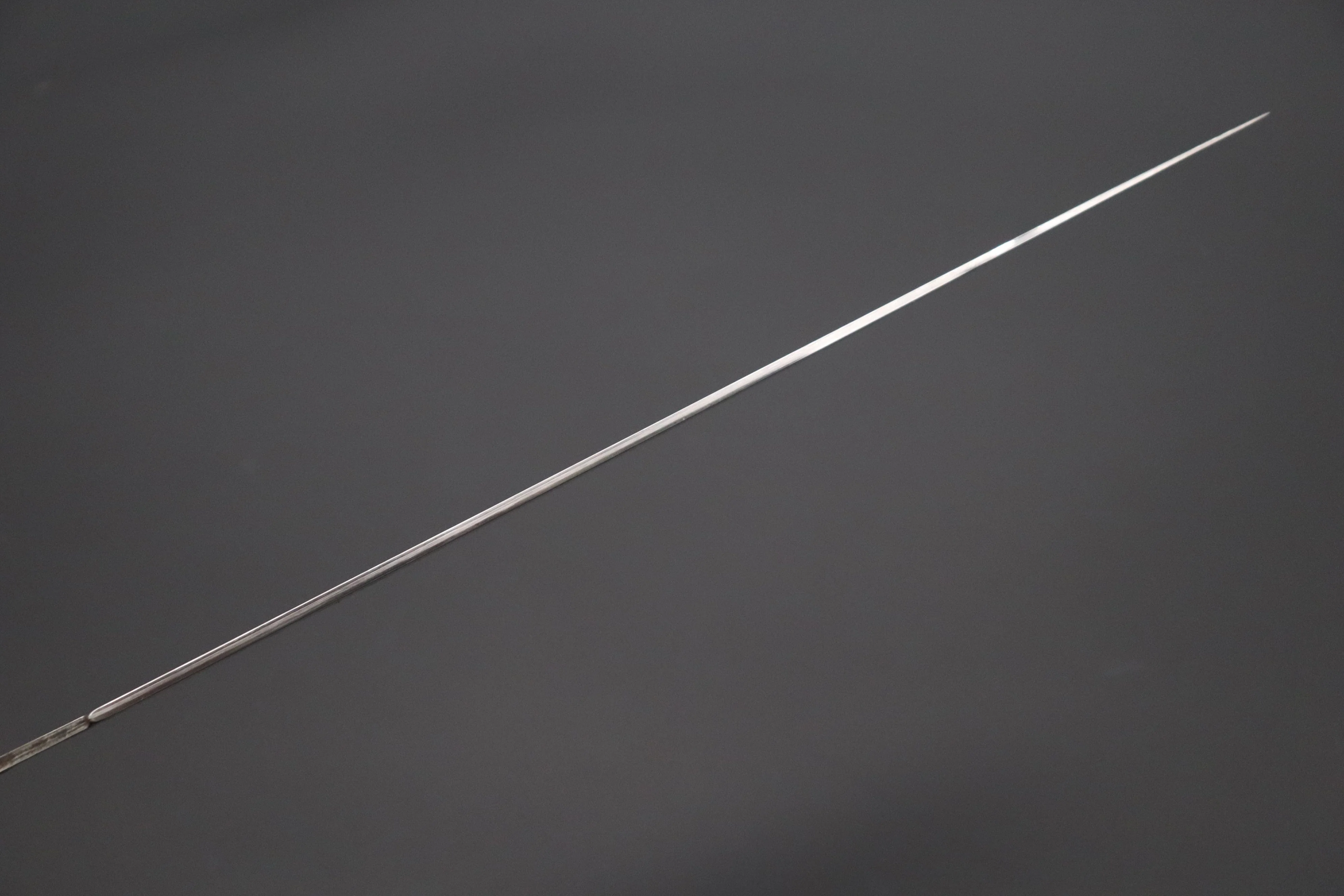 “Build Your Dream Knife” Sukenari HAP-40 Nickel Damascus SNBO-6 Wa Sujihiki 270mm (10.6 Inch) - Image 5