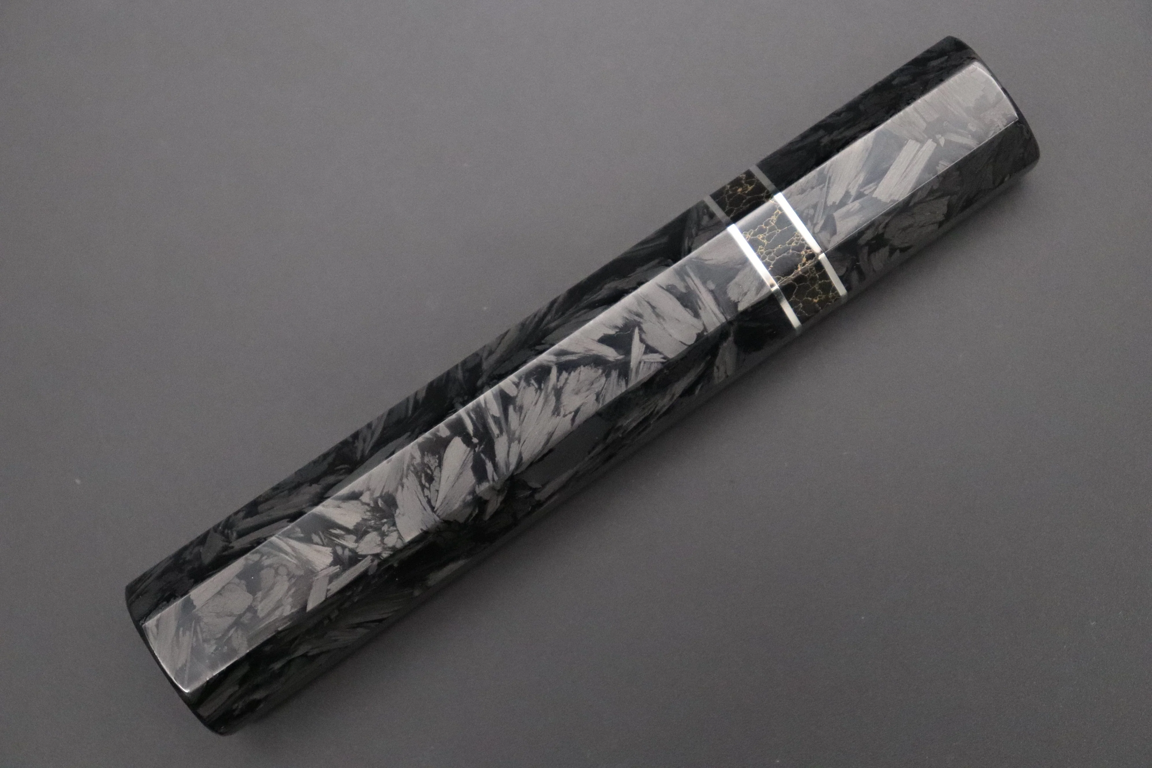 “Build Your Dream Knife” Sukenari HAP-40 Nickel Damascus SNBO-9 Kiritsuke 240mm (9.4 Inch) - Image 19