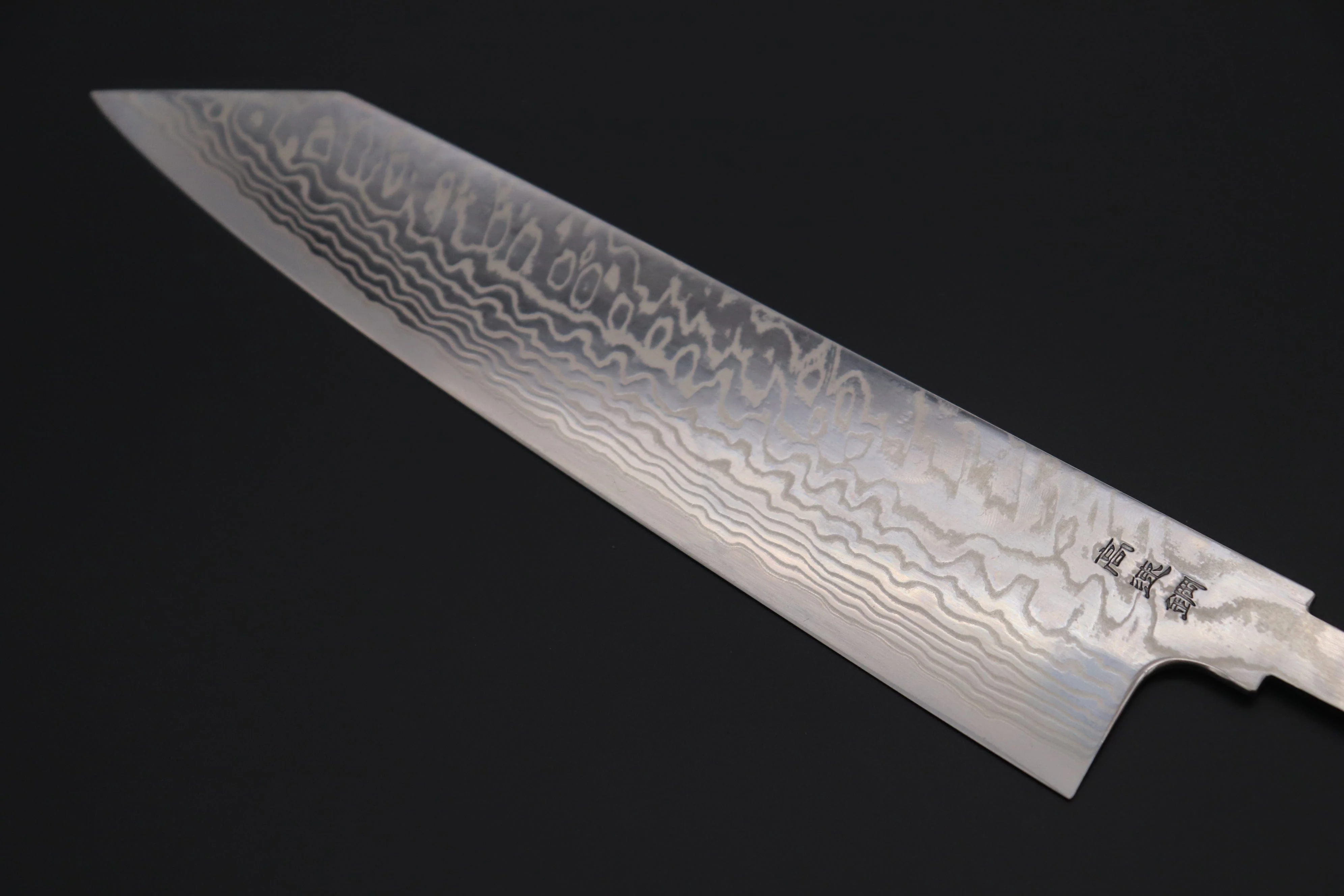 “Build Your Dream Knife” Sukenari HAP-40 Nickel Damascus SNBO-9 Kiritsuke 240mm (9.4 Inch) - Image 6