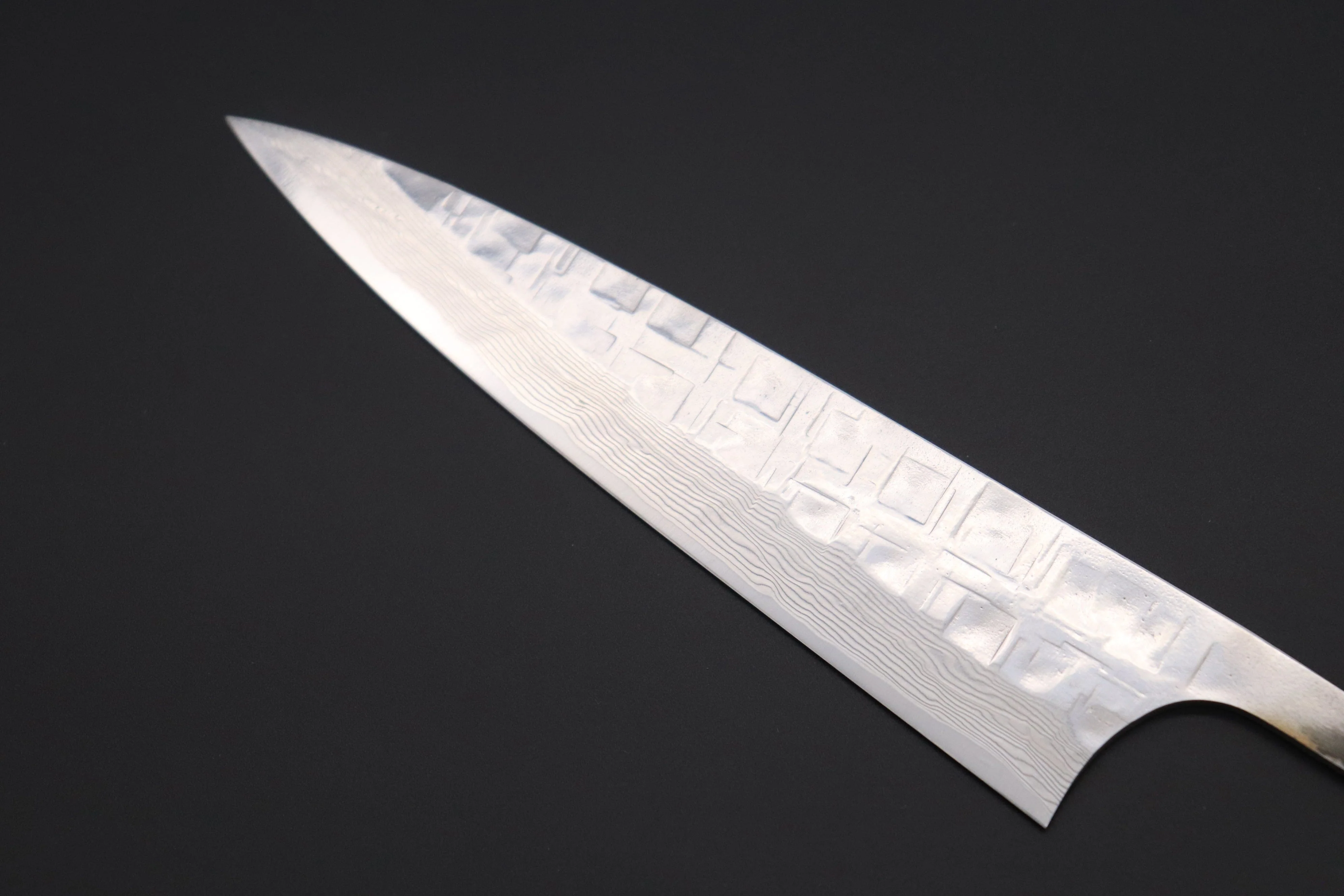 “Build Your Dream Knife” Takeshi Saji “Ocean Sunshine” VG-10 Custom Hammered Damascus TSBO-4 Wa Petty 150mm (5.9 Inch) - Image 3