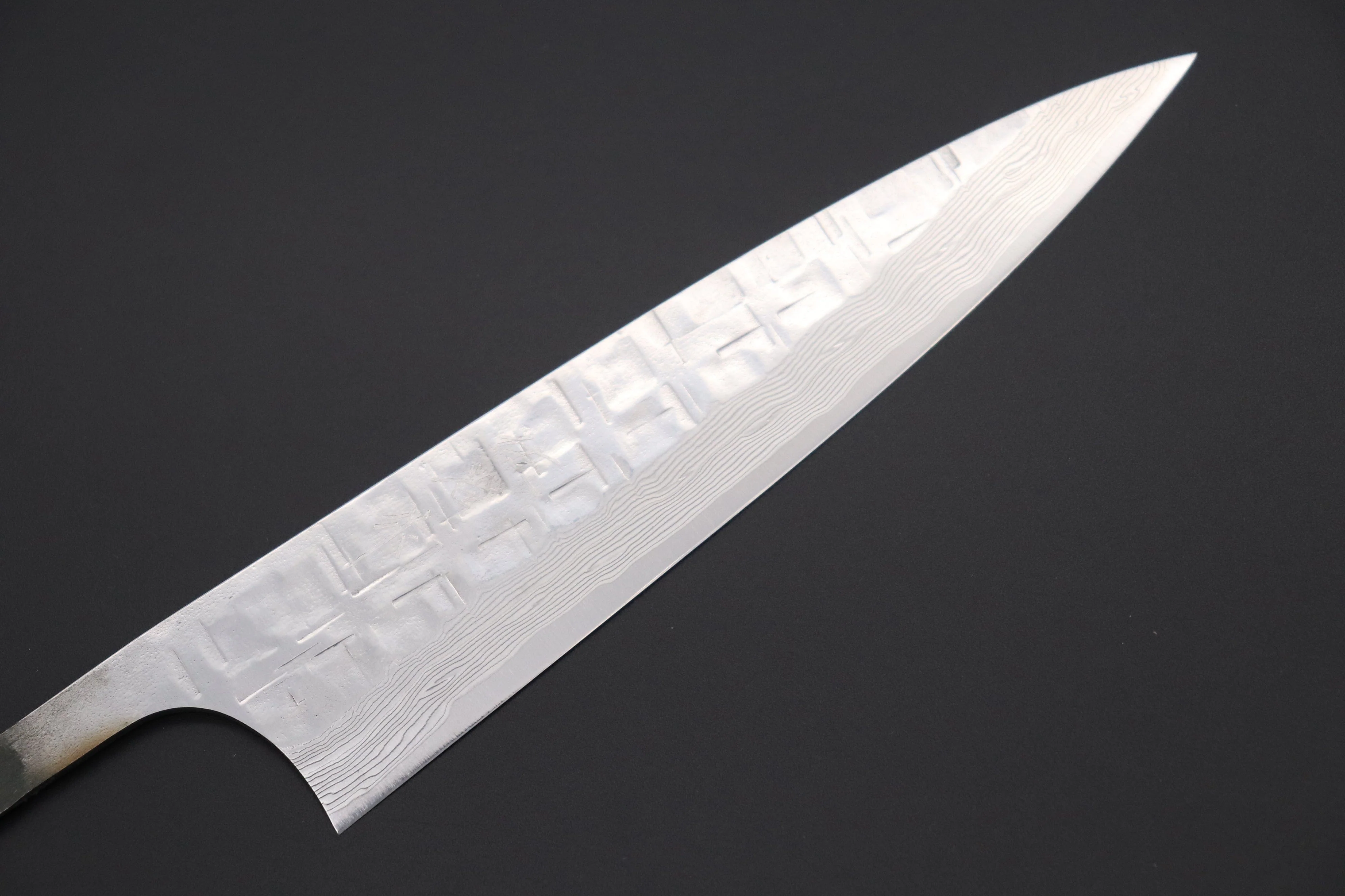 “Build Your Dream Knife” Takeshi Saji “Ocean Sunshine” VG-10 Custom Hammered Damascus TSBO-4 Wa Petty 150mm (5.9 Inch) - Image 4