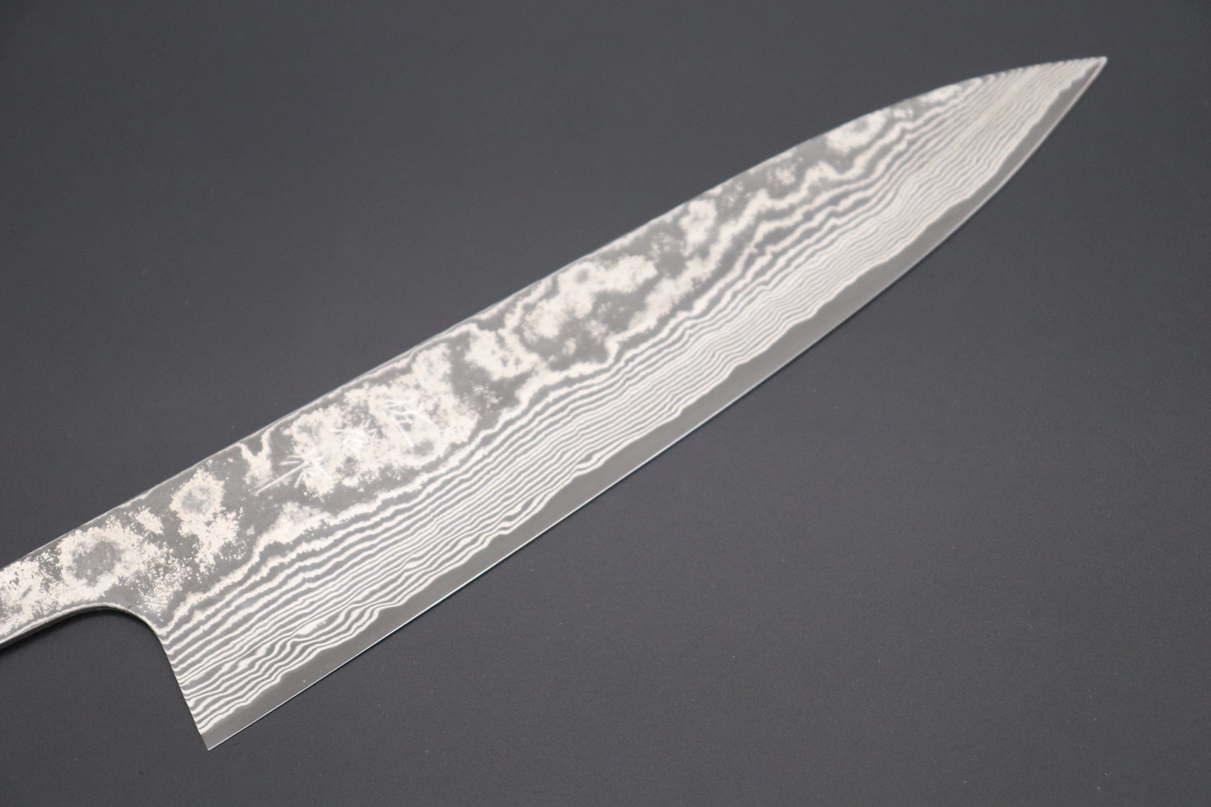 “Build Your Dream Knife” Takeshi Saji VG-10 Custom Black Nickel Damascus TSBO-12 Wa Gyuto 210mm (8.2 Inch) - Image 3