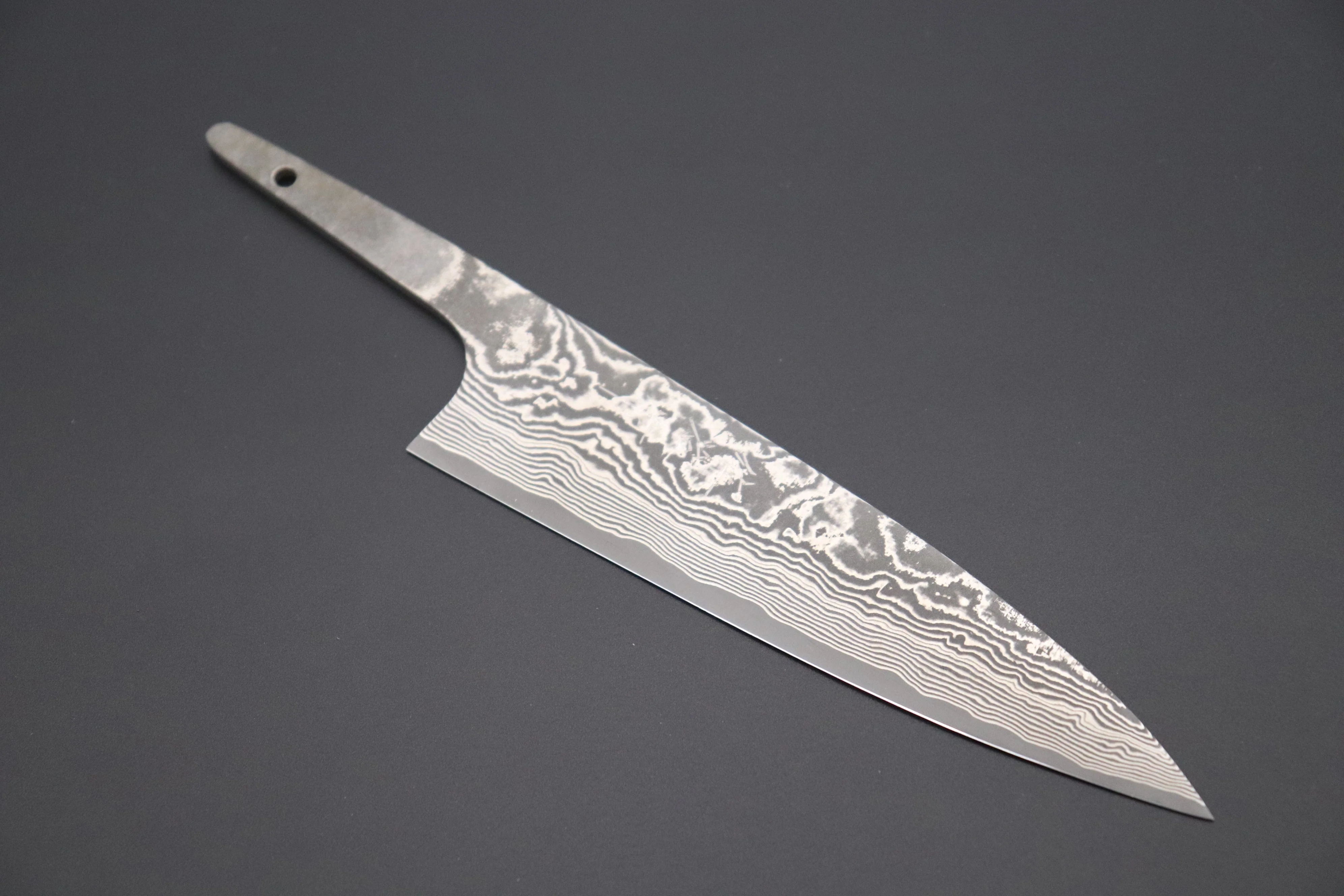 “Build Your Dream Knife” Takeshi Saji VG-10 Custom Black Nickel Damascus TSBO-7 Wa Petty 135mm (5.3 Inch) - Image 2