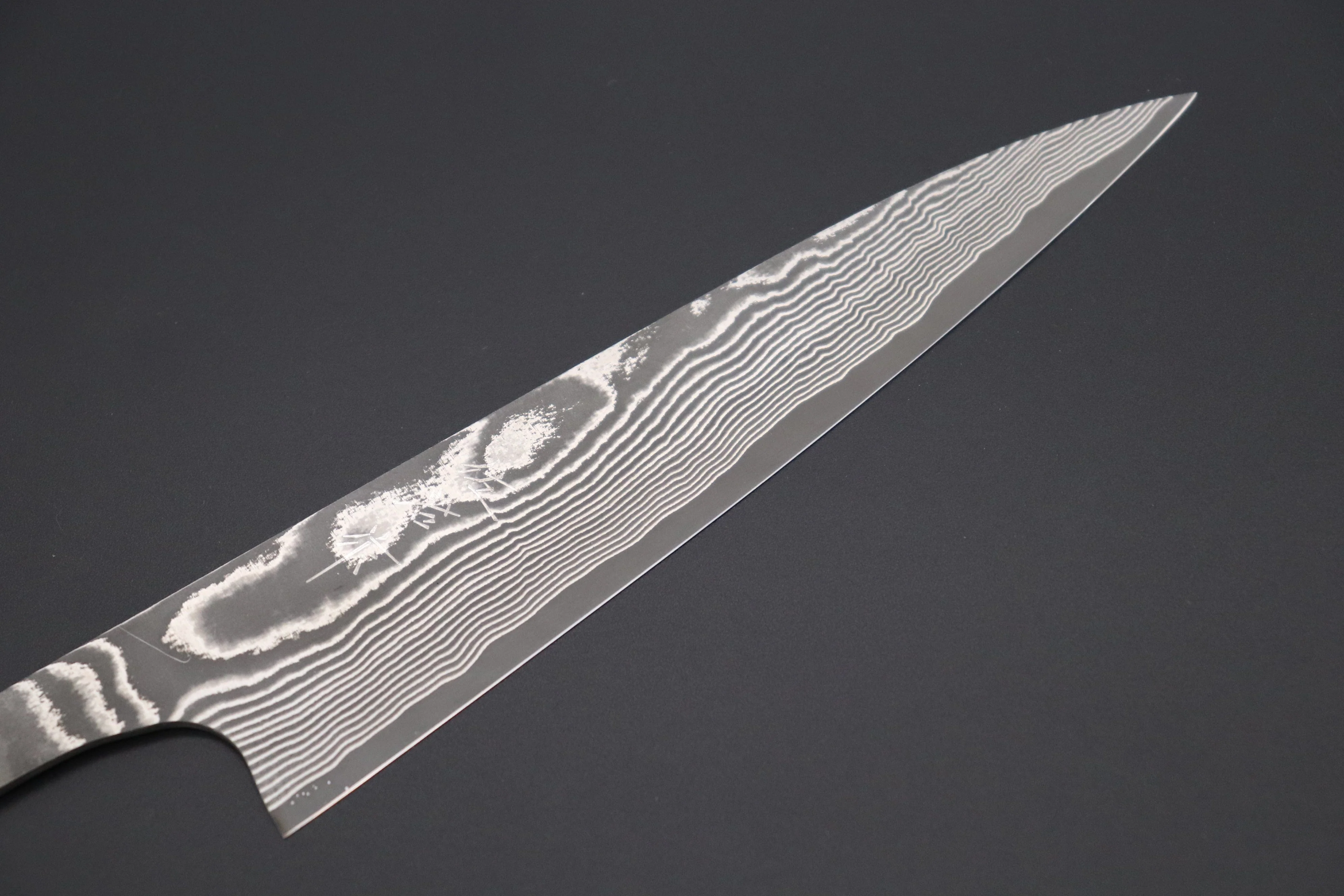 “Build Your Dream Knife” Takeshi Saji VG-10 Custom Black Nickel Damascus TSBO-8 Wa Petty 150mm (5.9 Inch) - Image 3