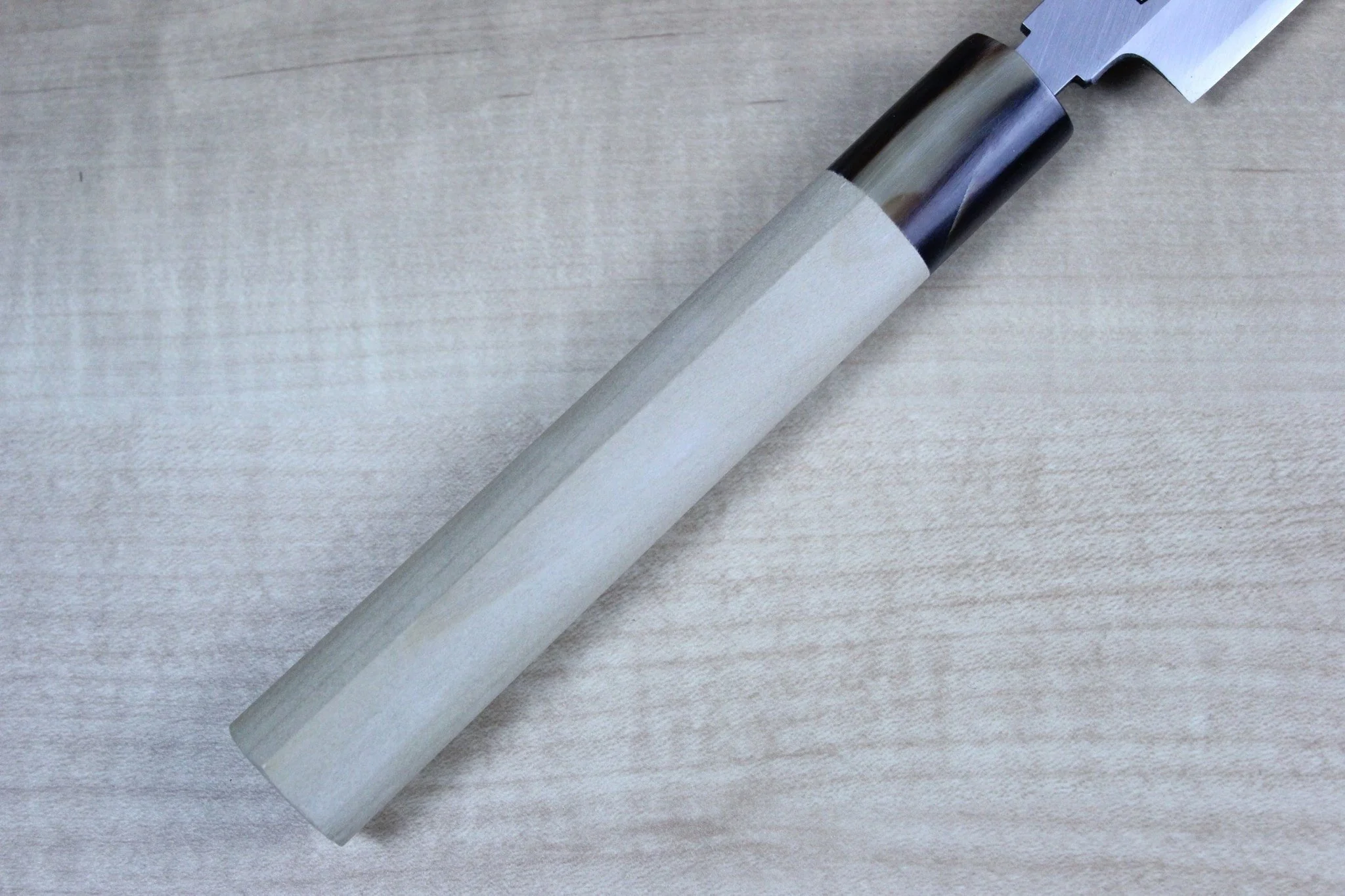 Masamoto KS Series Hon Kasumi White Steel No.2 Sakimaru Takohiki (330mm and 360mm, 2 sizes) - Image 3