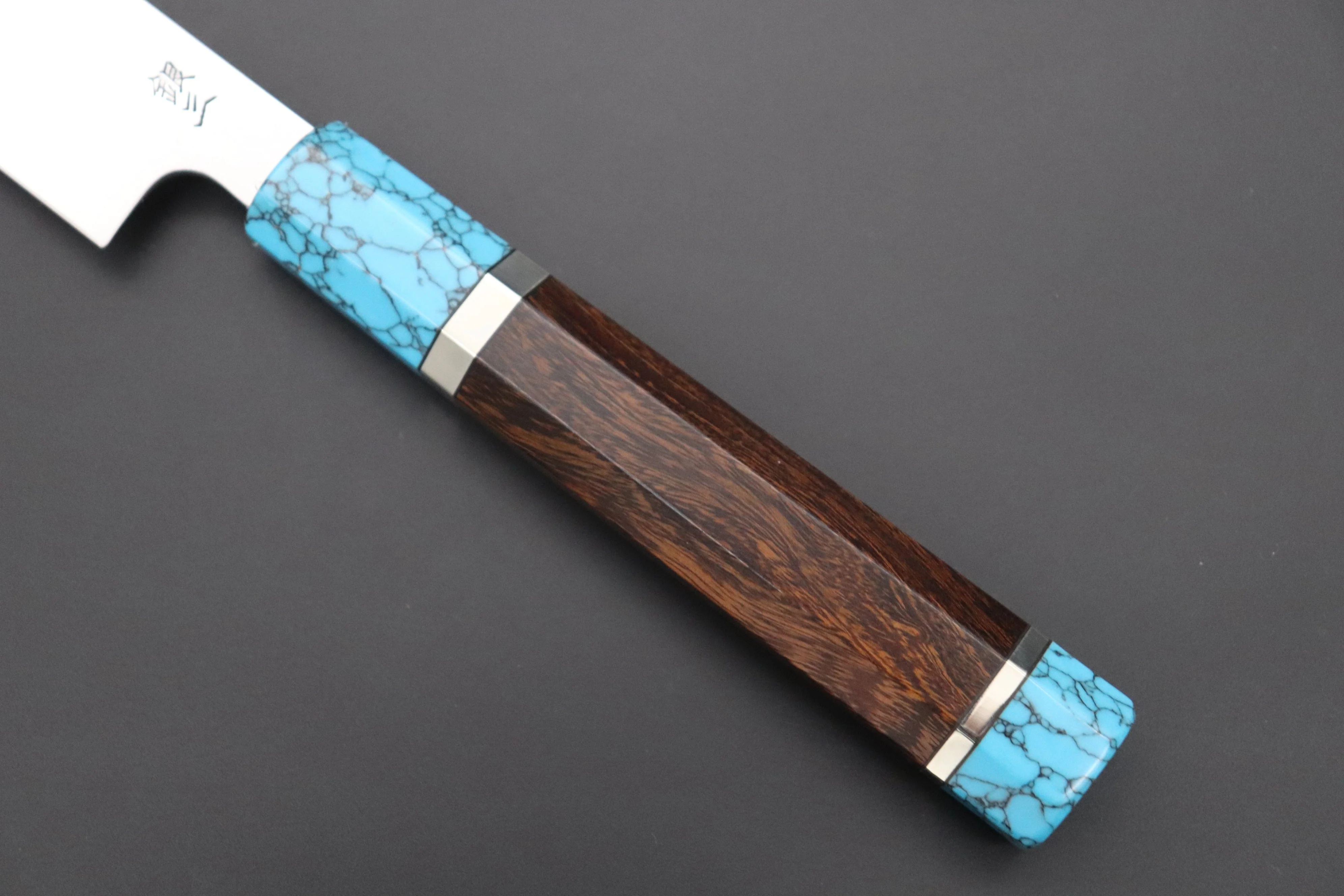 Custom Limited Edition, Sukenari Gingami No.3 Nickel Damascus Yanagiba 300mm (11.8 inch, SCL-535) - Image 7