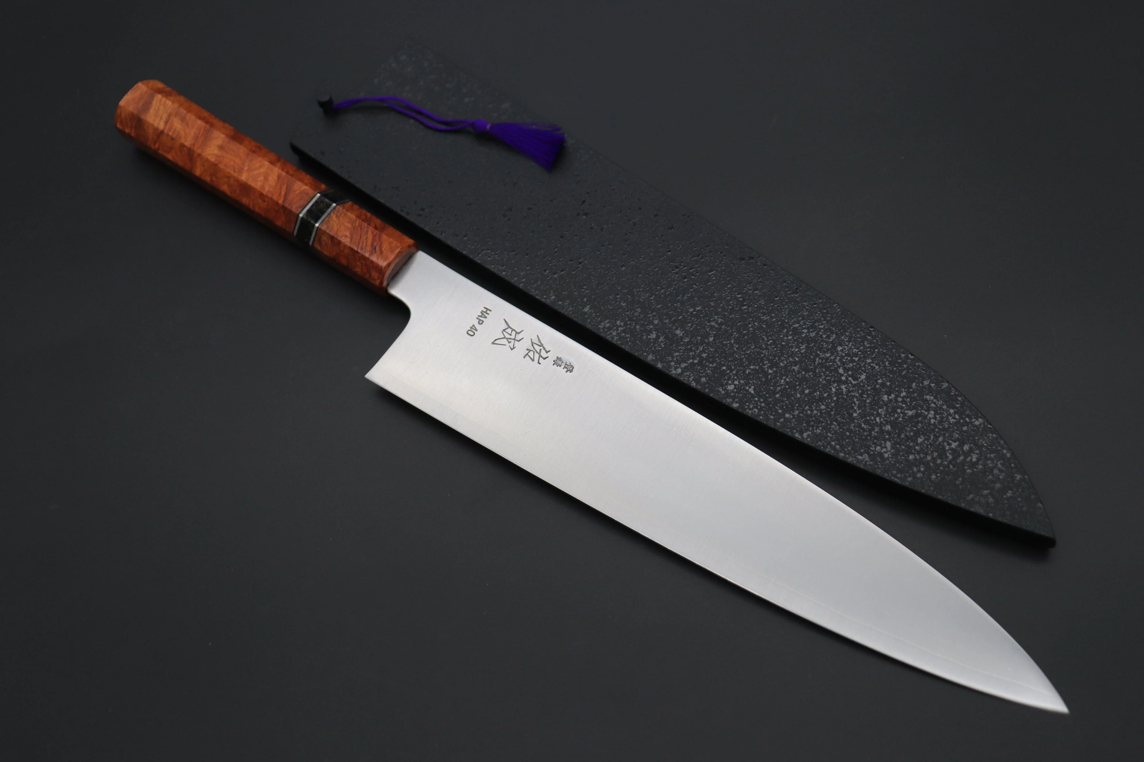 Custom Limited Edition, Sukenari HAP-40 Clad Wa Gyuto 270mm (10.6 inch, SCL-613)