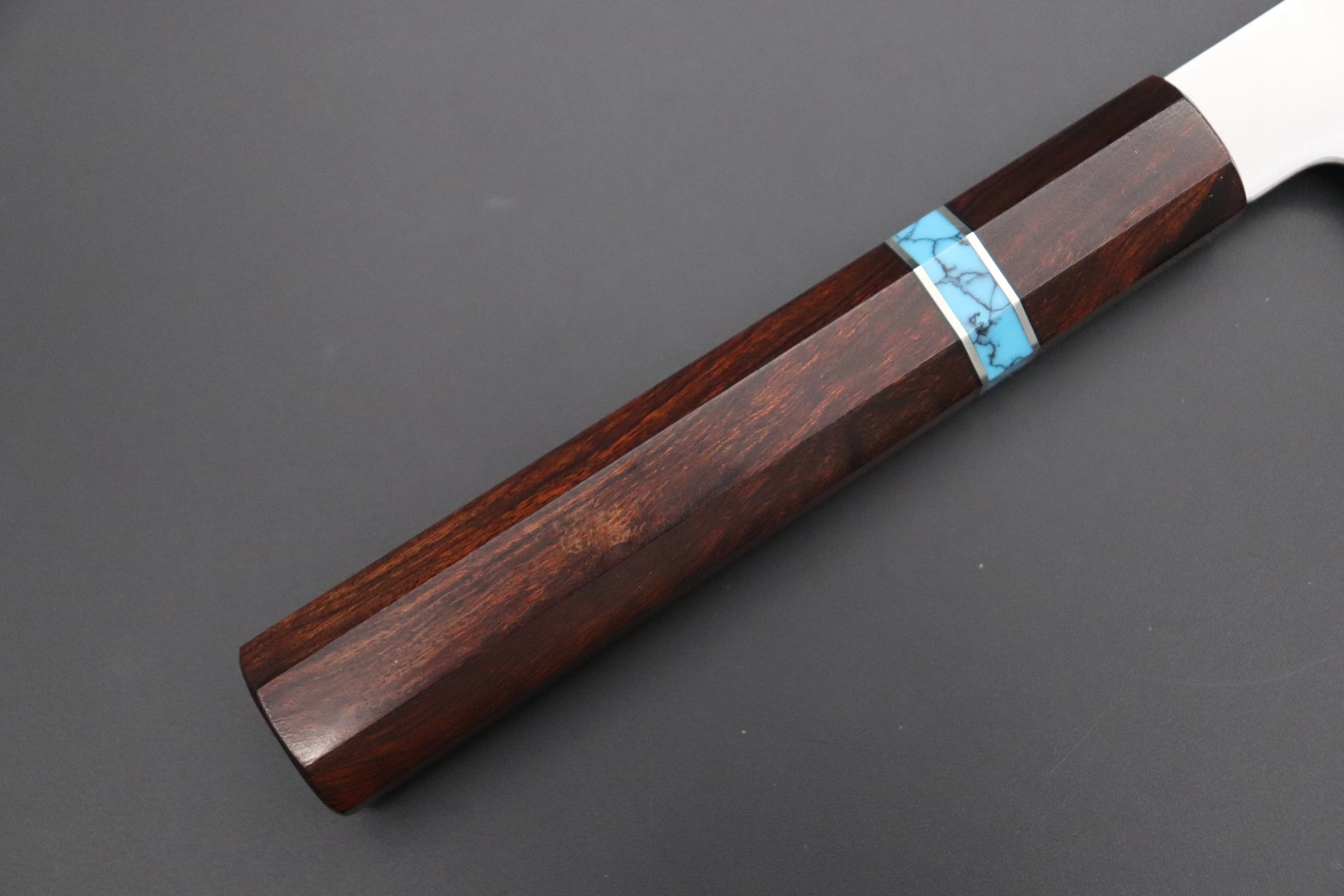 Custom Limited Edition, Sukenari HAP-40 Clad Wa Gyuto 270mm (10.6 inch, SCL-614) - Image 3