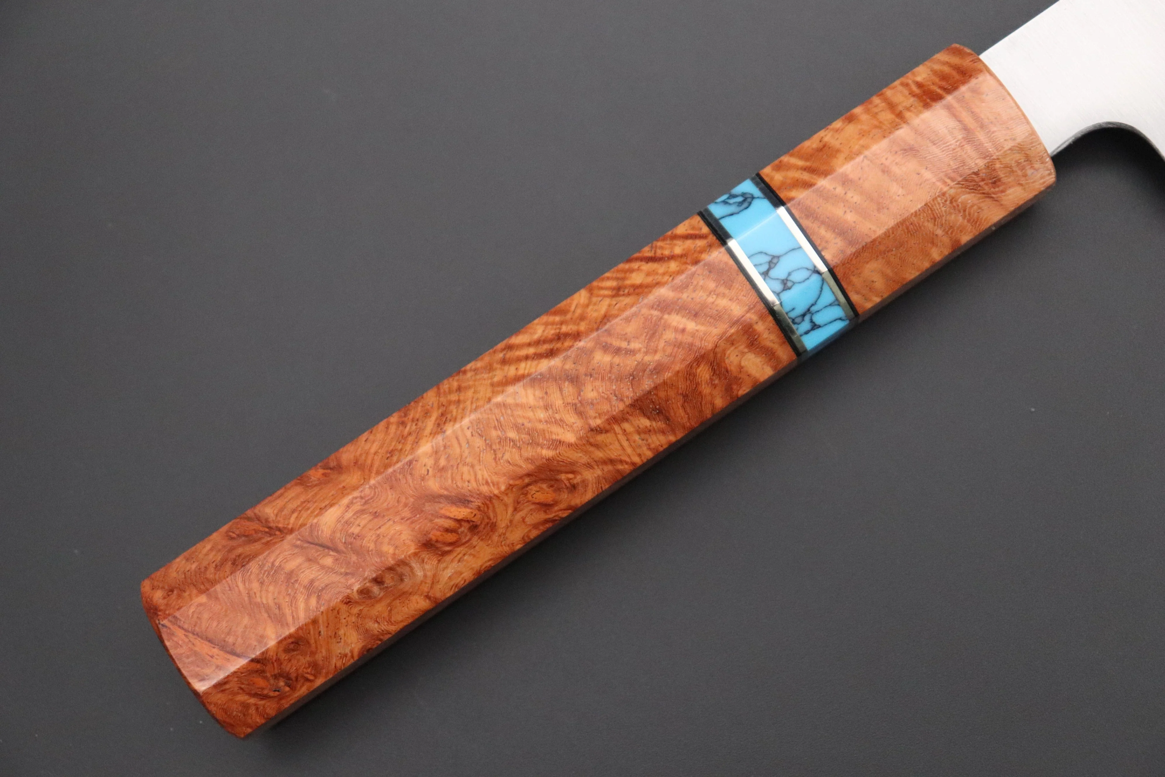 Custom Limited Edition, Sukenari HAP-40 Clad Wa Sujihiki 240mm (9.4 inch, SCL-496) - Image 3