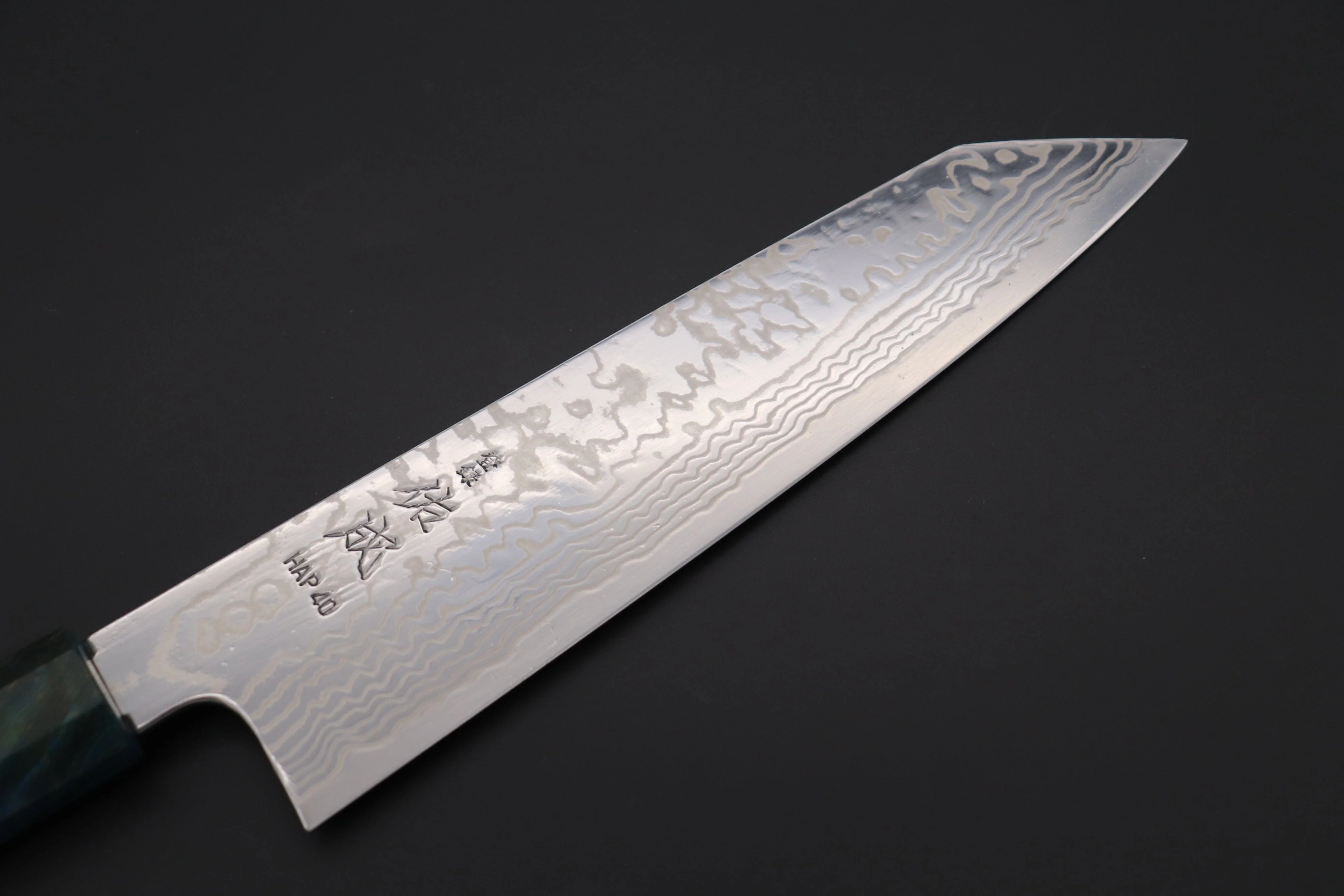 Custom Limited Edition, Sukenari HAP-40 Nickel Damascus Kiritsuke 210mm (8.2 inch, SCL-585) - Image 2