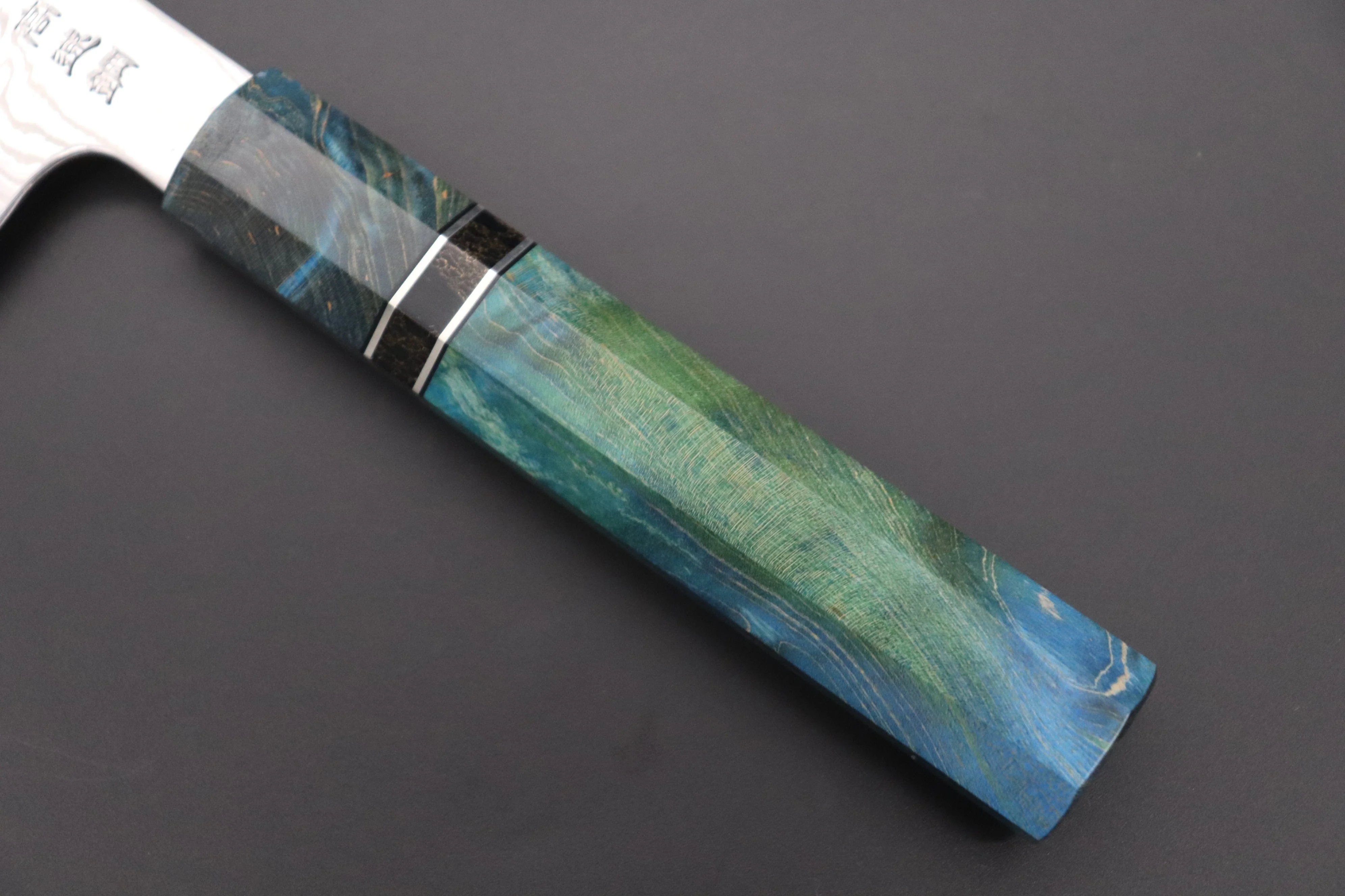Custom Limited Edition, Sukenari HAP-40 Nickel Damascus Kiritsuke 210mm (8.2 inch, SCL-585) - Image 7