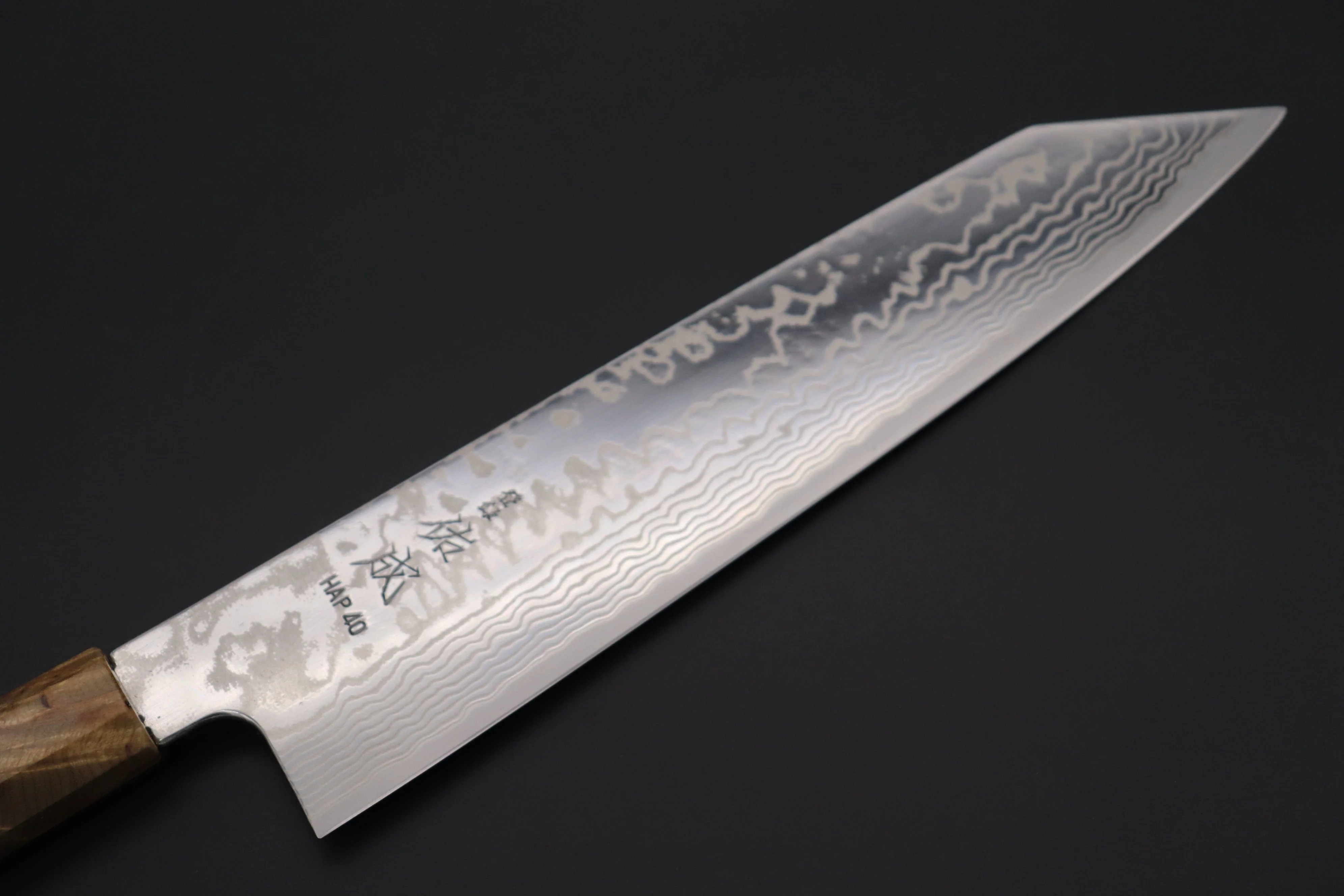 Custom Limited Edition, Sukenari HAP-40 Nickel Damascus Kiritsuke 240mm (9.4 inch, SCL-523) - Image 2