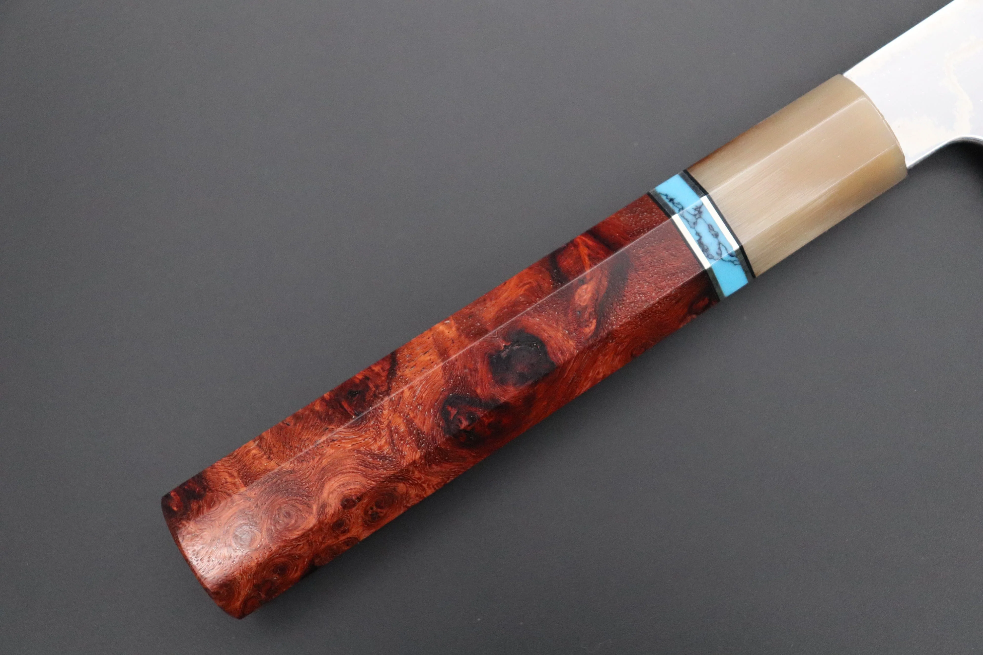 Custom Limited Edition, Sukenari HAP-40 Nickel Damascus Kiritsuke 240mm (9.4 inch, SCL-525) - Image 3