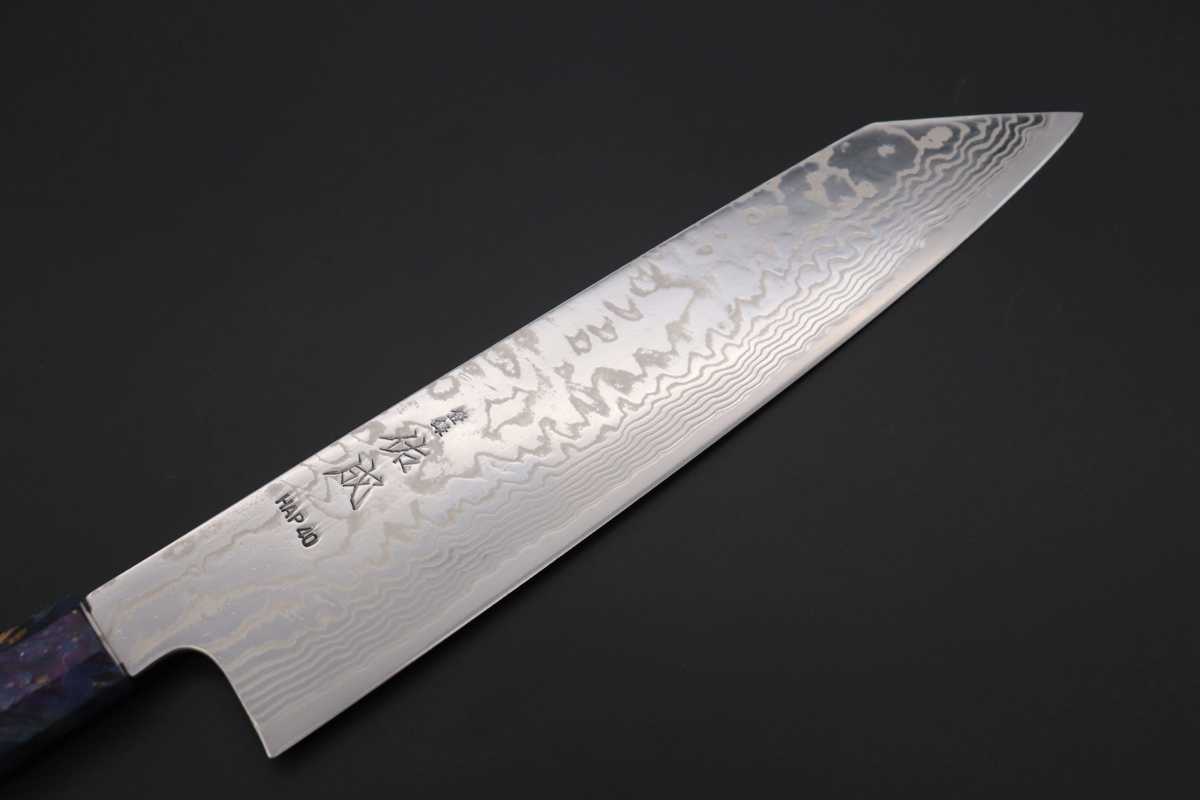 Custom Limited Edition, Sukenari HAP-40 Nickel Damascus Kiritsuke 240mm (9.4 inch, SCL-591) - Image 2