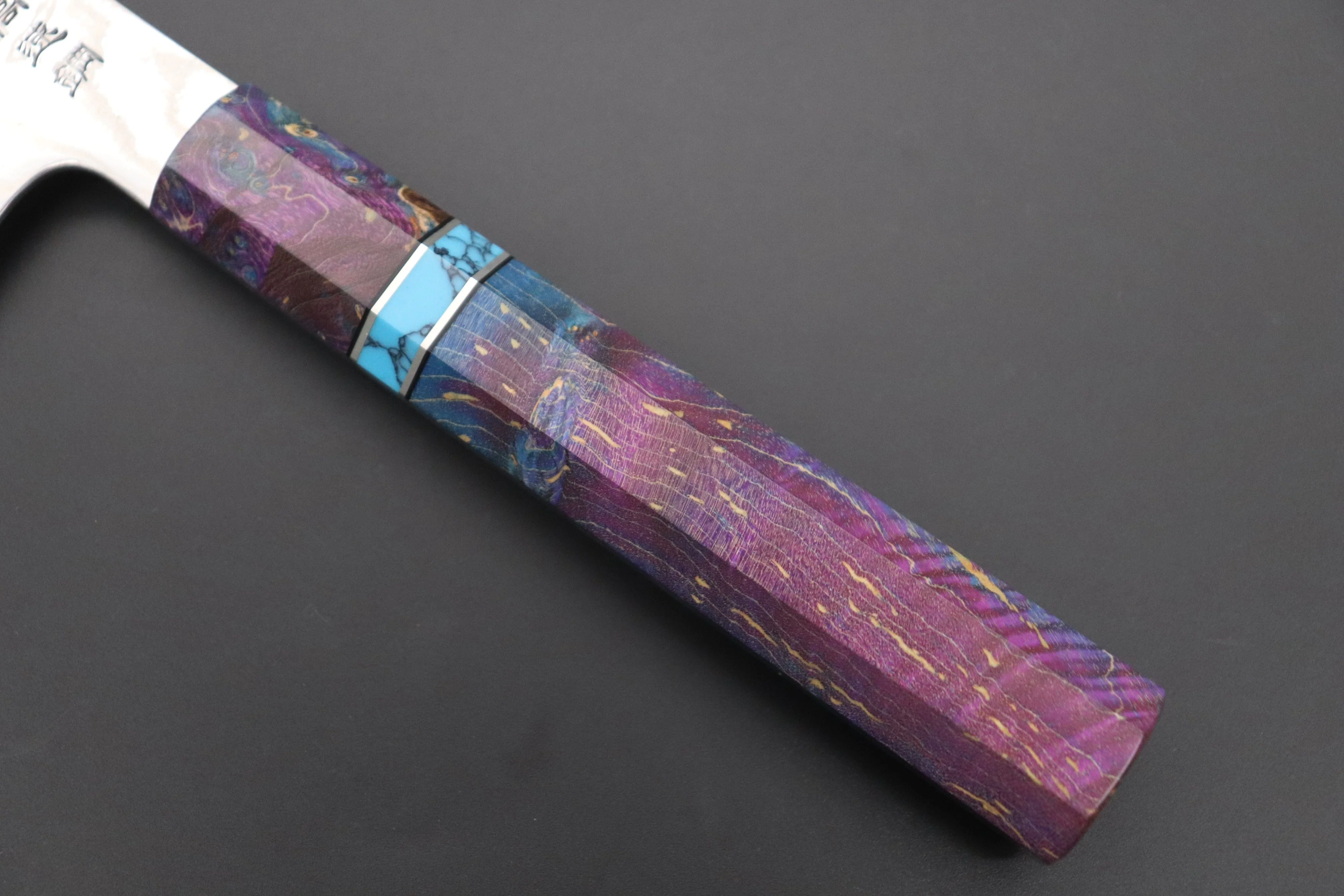 Custom Limited Edition, Sukenari HAP-40 Nickel Damascus Kiritsuke 240mm (9.4 inch, SCL-591) - Image 7
