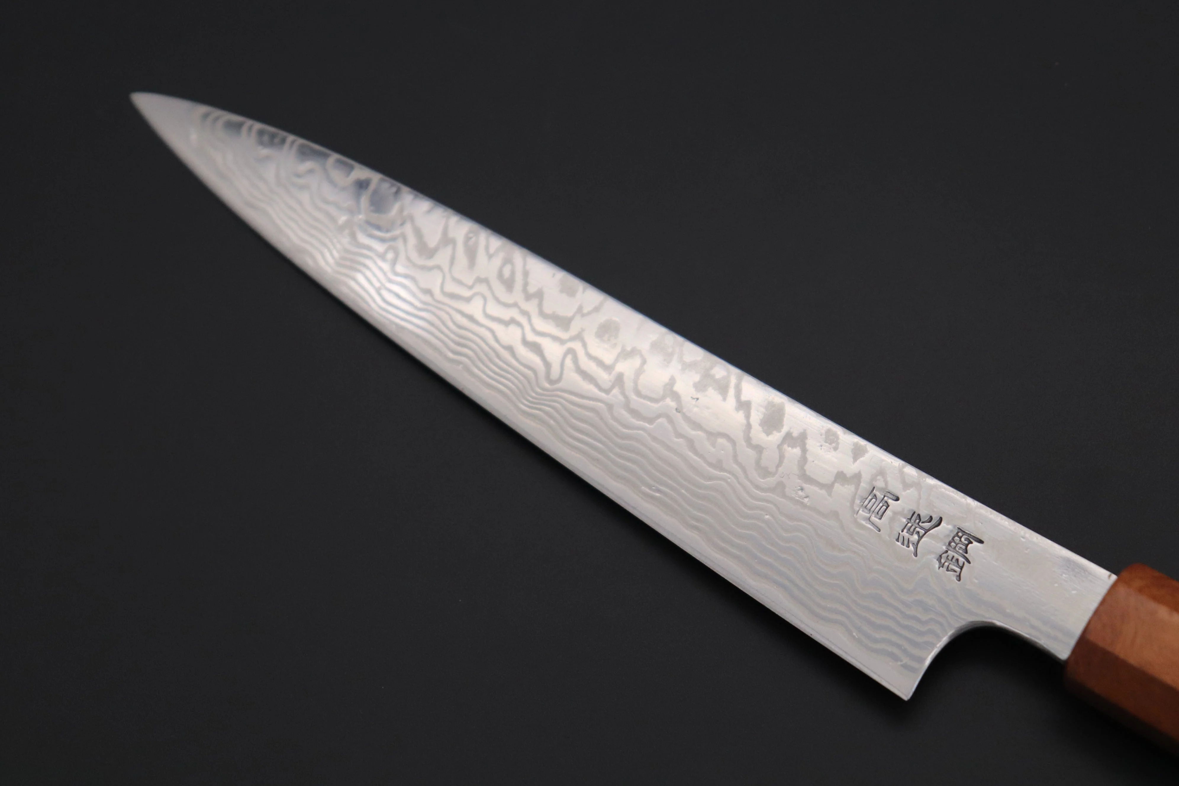 Custom Limited Edition, Sukenari HAP-40 Nickel Damascus Wa Petty 165mm (6.4 inch, SCL-502) - Image 6