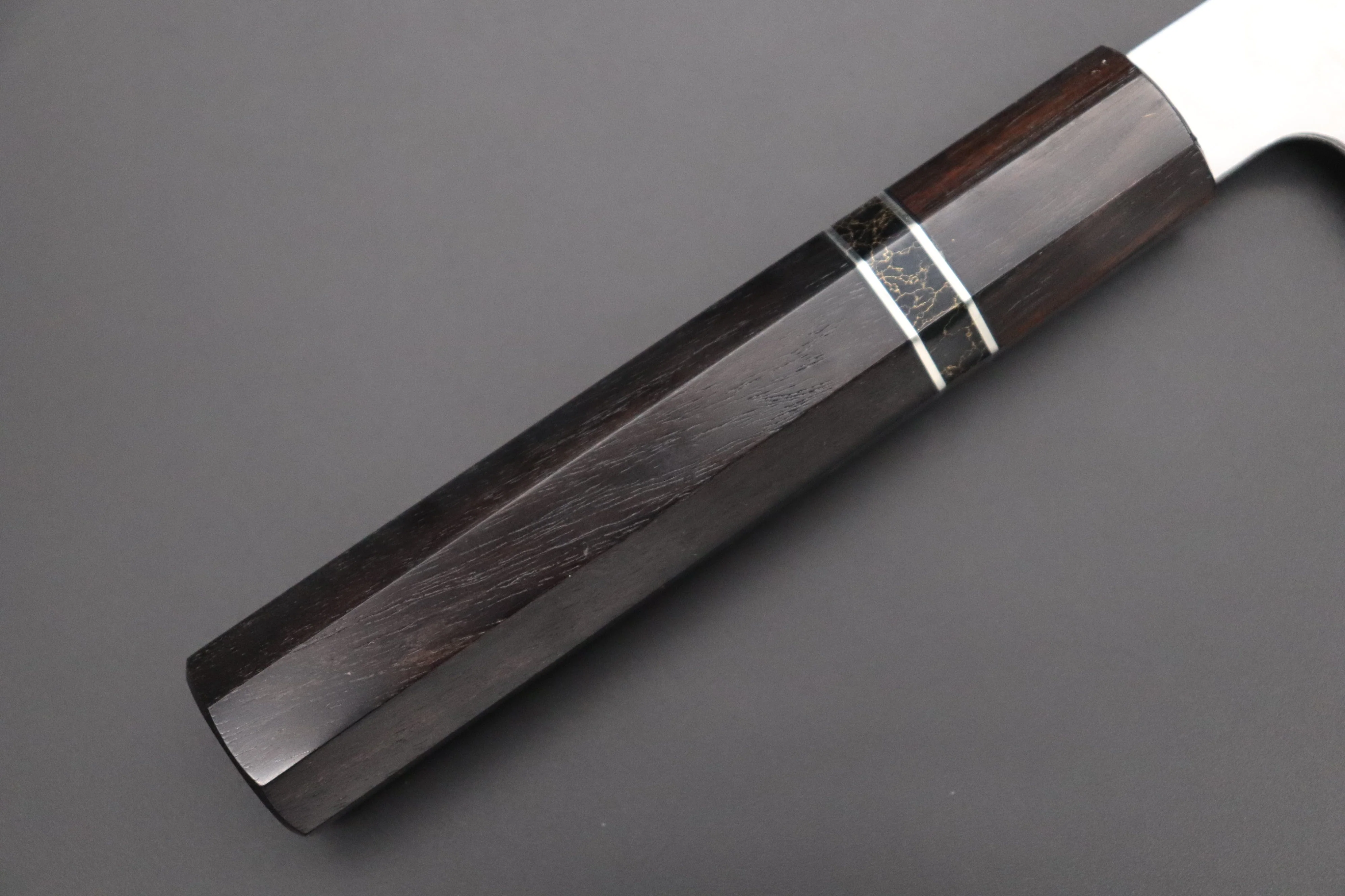 Custom Limited Edition, Sukenari HAP-40 Nickel Damascus Wa Santoku 190mm (7.4 inch, SCL-507) - Image 3
