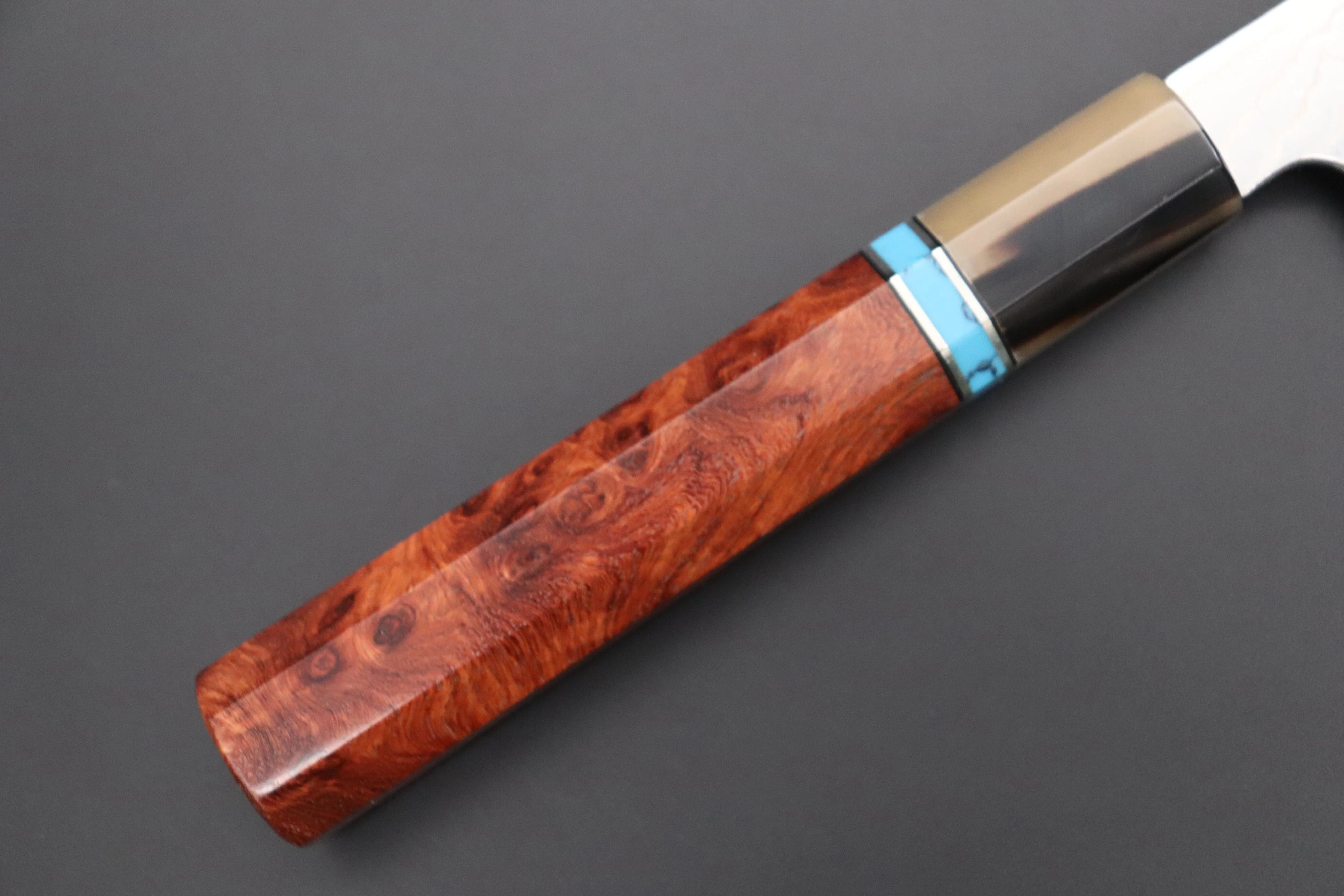 Custom Limited Edition, Sukenari HAP-40 Nickel Damascus Wa Sijihiki 240mm (9.4 inch, SCL-526) - Image 3