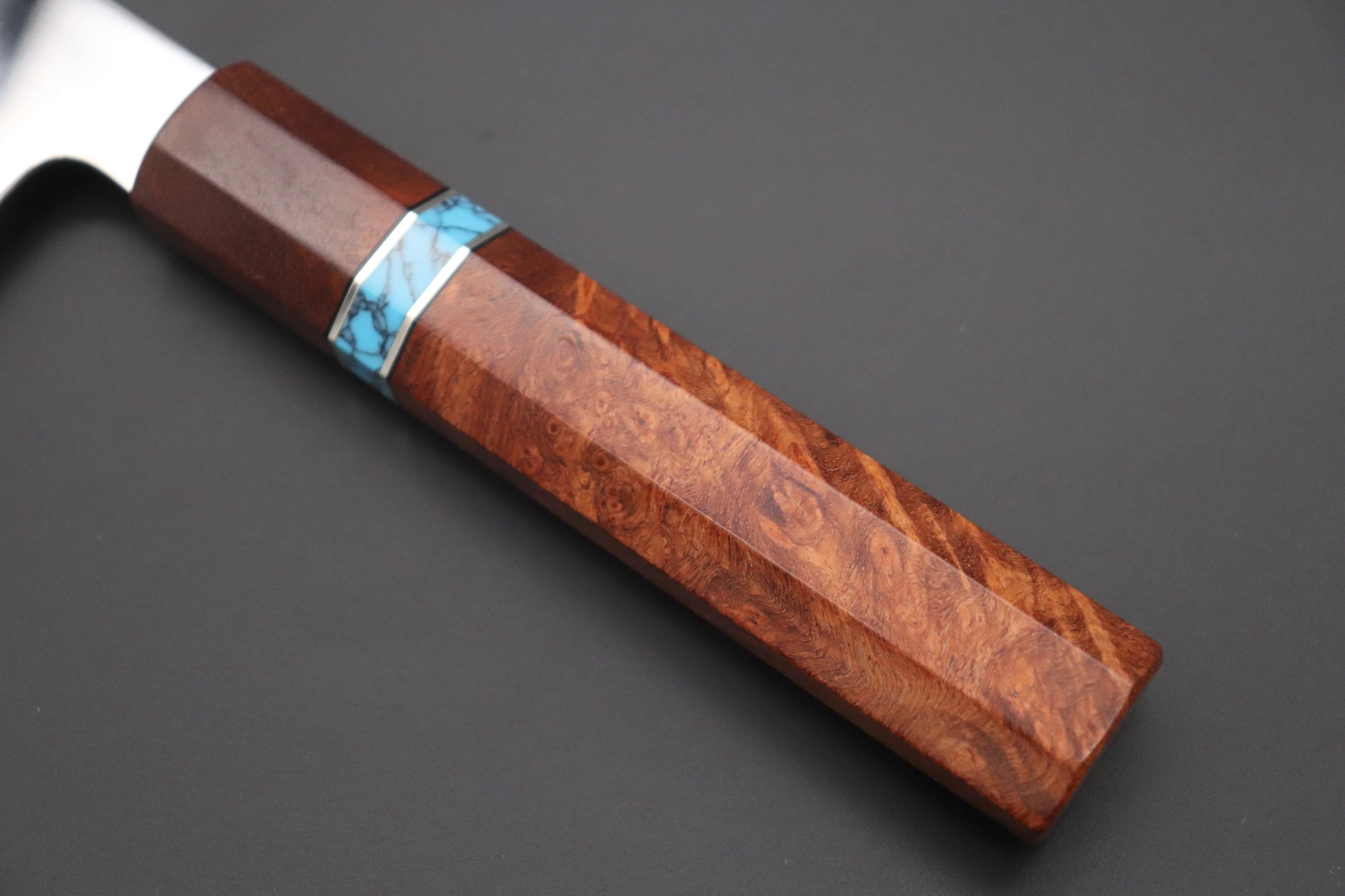Custom Limited Edition, Sukenari Honyaki Series White Steel No.2 Wa Gyuto 210mm (8.2 Inch, SCL-562) - Image 7