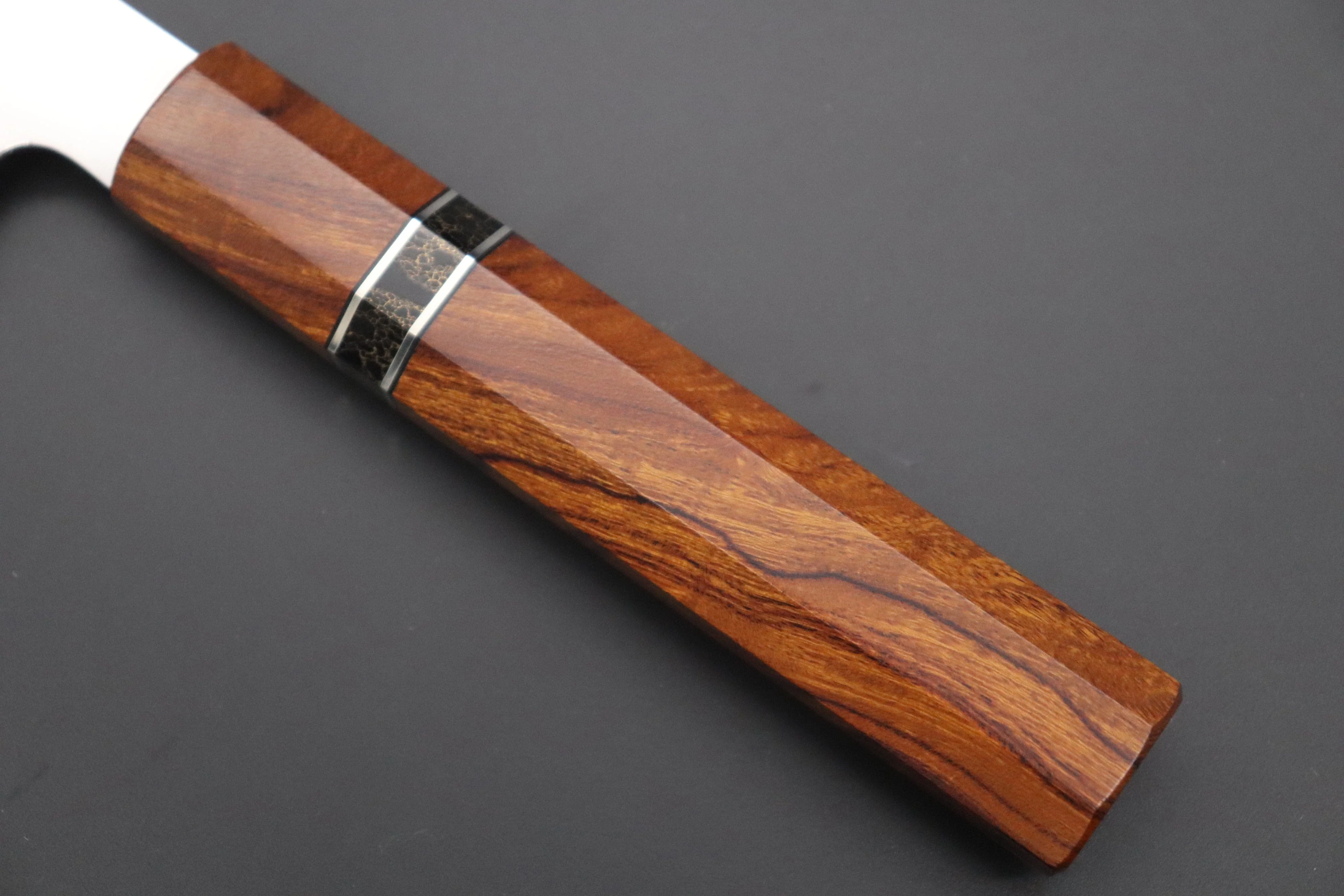 Custom Limited Edition, Sukenari Honyaki Series White Steel No.2 Wa Gyuto 210mm (8.2 Inch, SCL-566) - Image 7