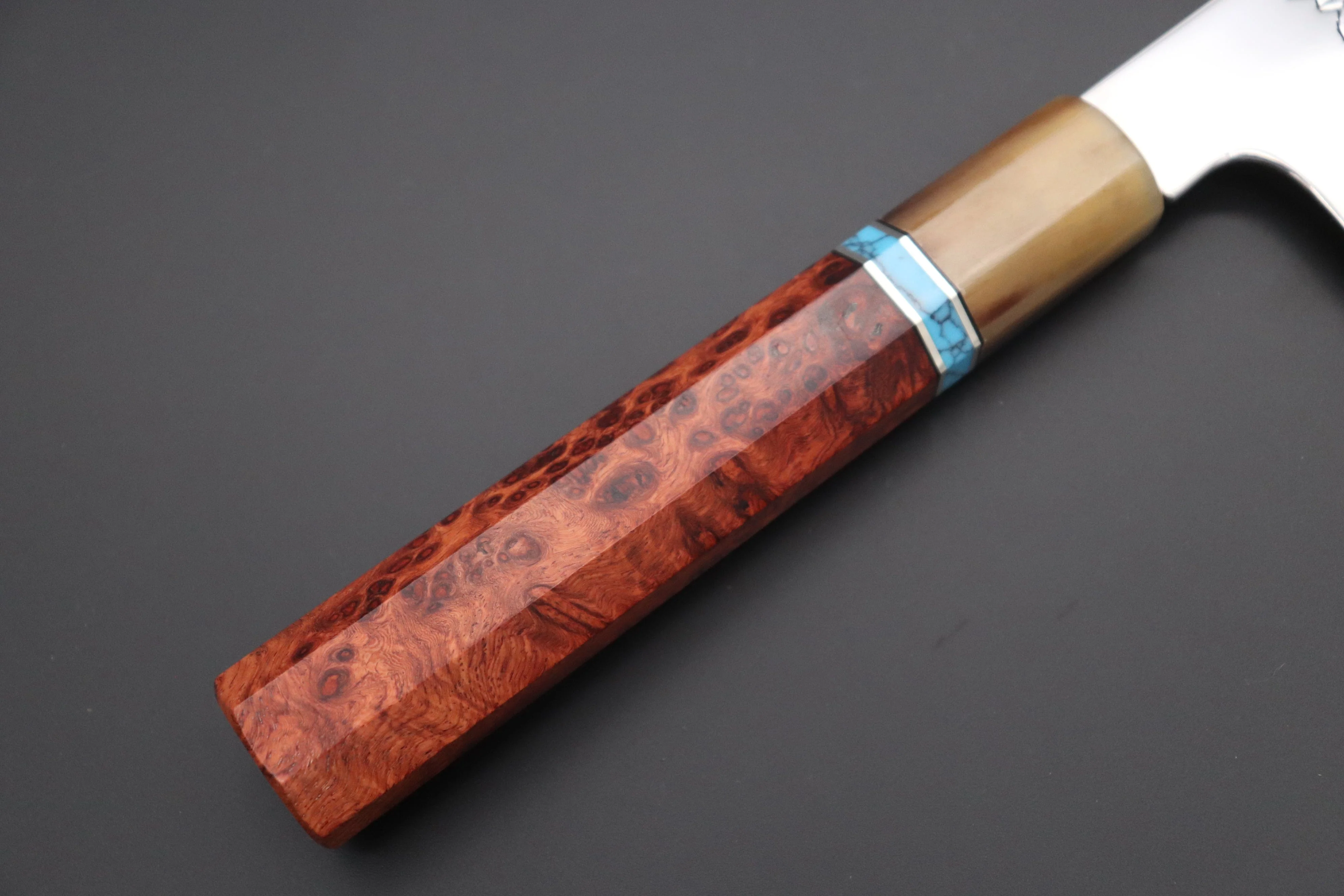 Custom Limited Edition, Sukenari Honyaki Series White Steel No.2 Wa Gyuto 270mm (10.6 Inch, SCL-570) - Image 3