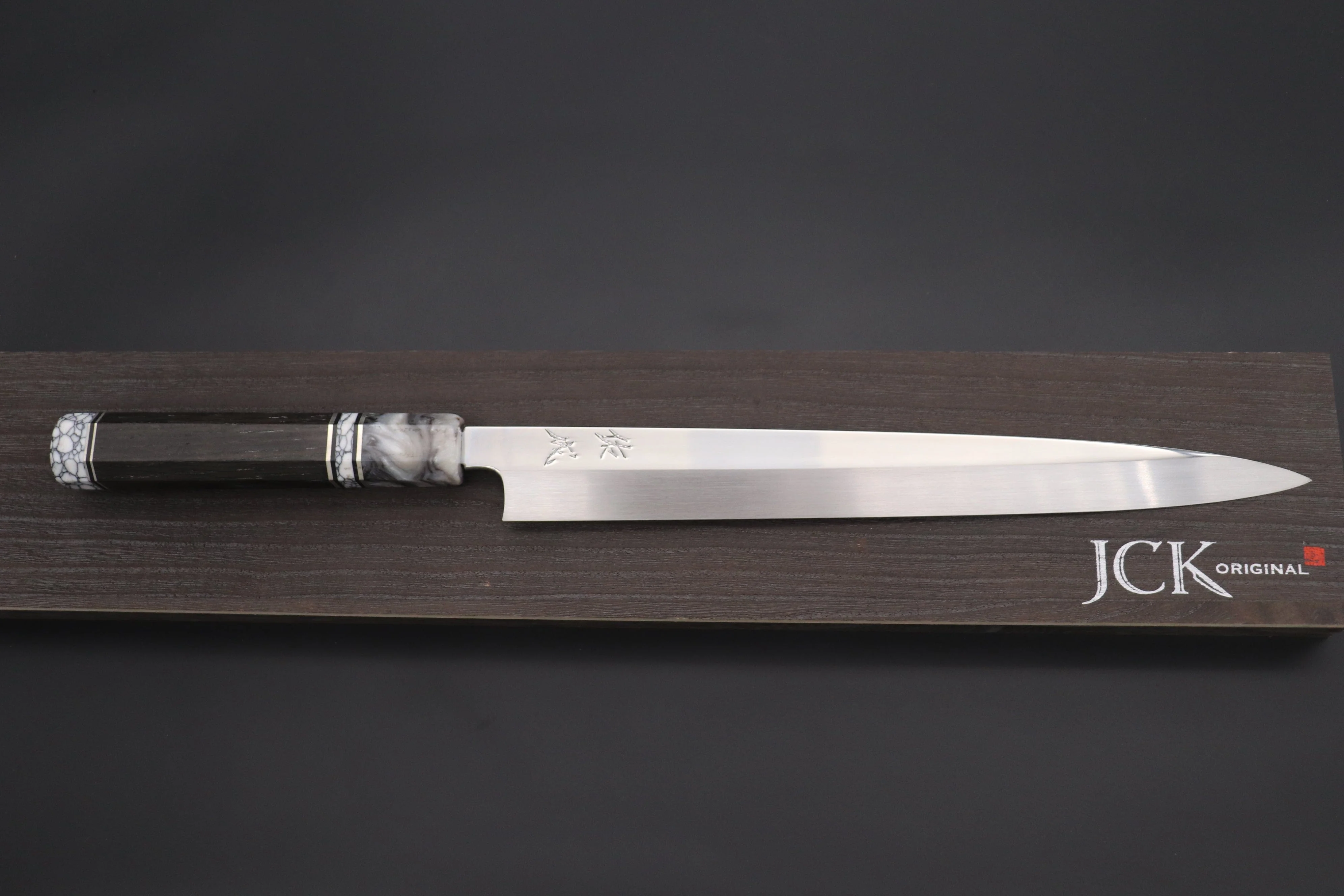 Custom Limited Edition, Sukenari Honyaki SG-II Series HSG-10 Yanagiba 300mm (11.8 Inch, Single Bevel Edge) - Image 8