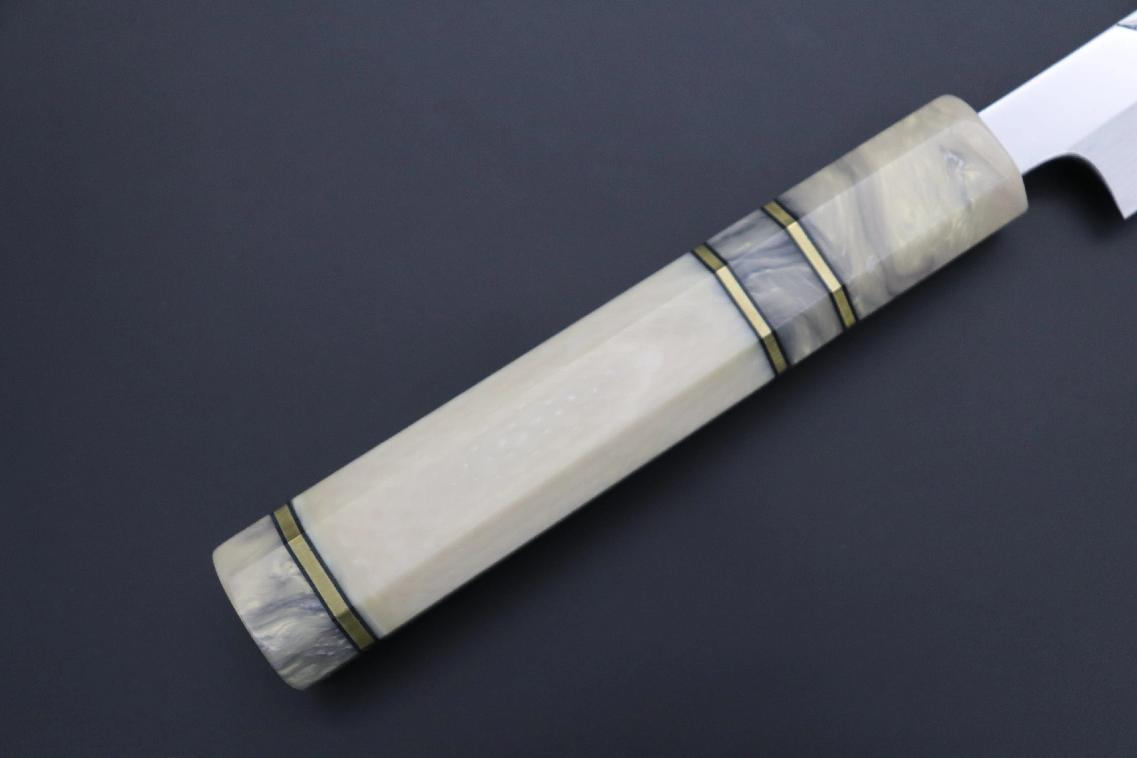 Custom Limited Edition, Sukenari Honyaki SG-II Series HSG-12 Sakimaru Takohiki 300mm (11.8 Inch, Single Bevel Edge) - Image 3
