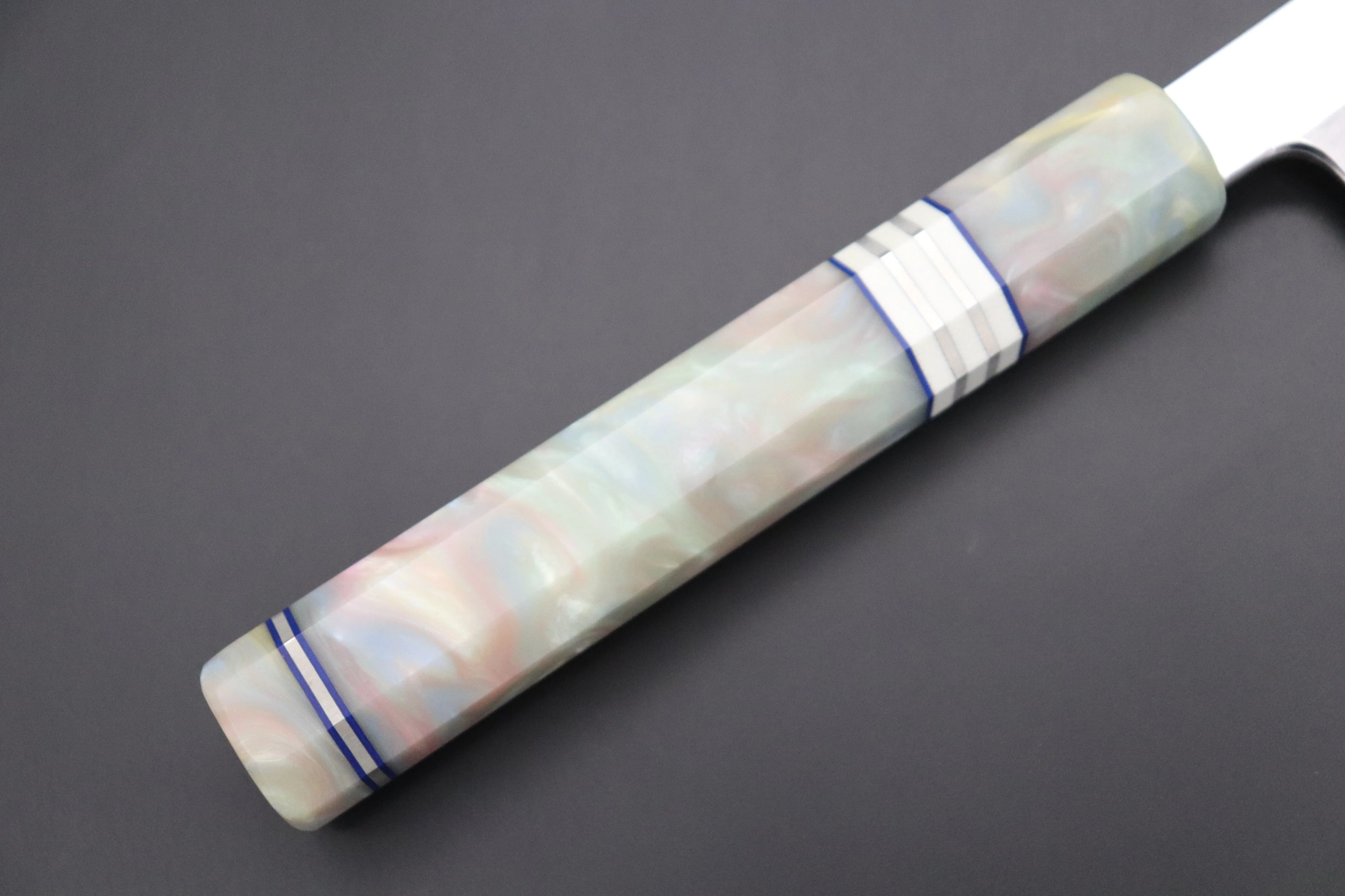 Custom Limited Edition, Sukenari Honyaki SG-II Series HSG-8 Kiritsuke Yanagiba 300mm (11.8 Inch, Single Bevel Edge) - Image 3