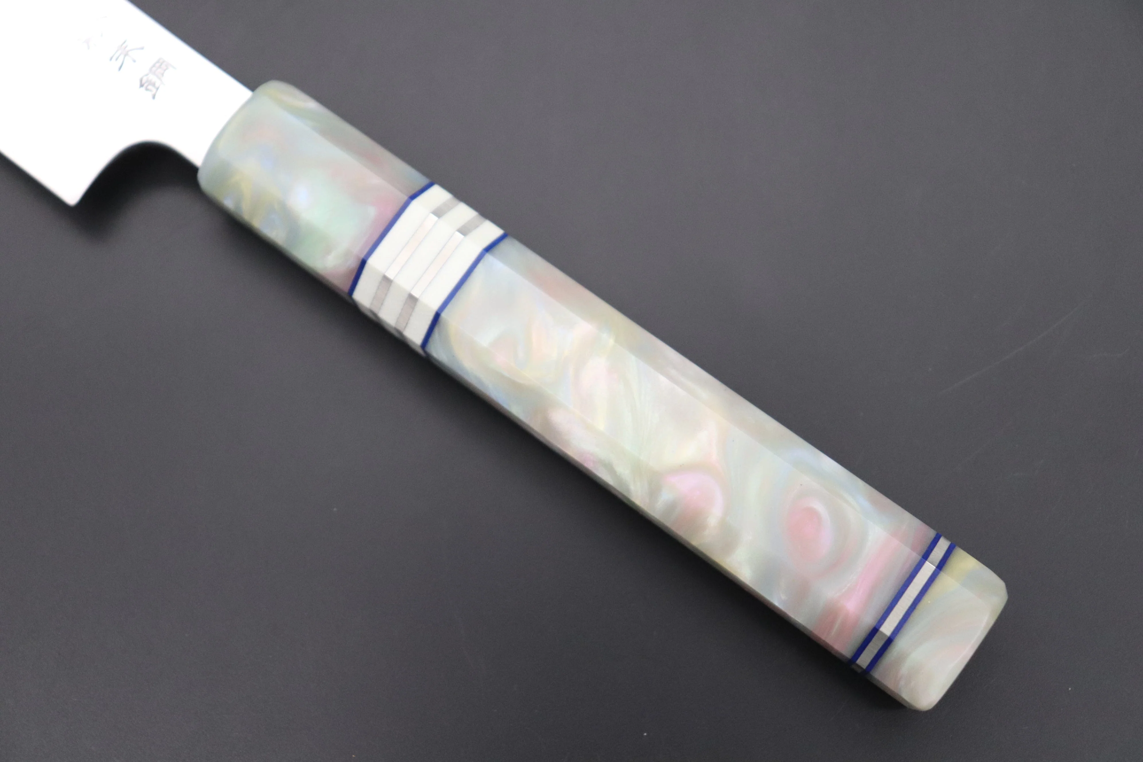 Custom Limited Edition, Sukenari Honyaki SG-II Series HSG-8 Kiritsuke Yanagiba 300mm (11.8 Inch, Single Bevel Edge) - Image 8
