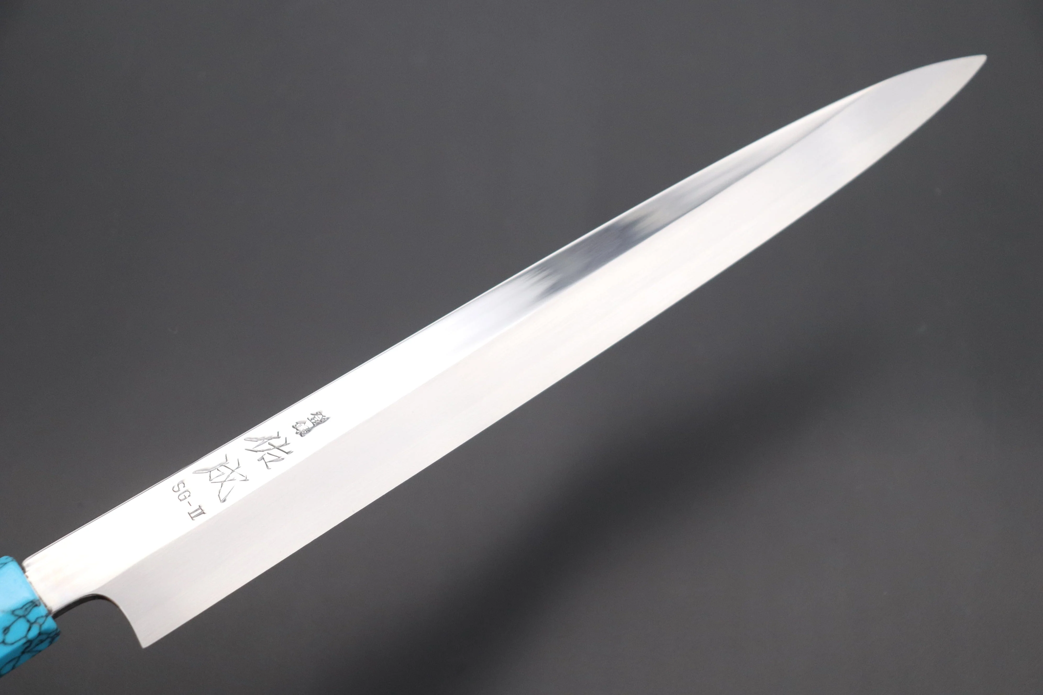 Custom Limited Edition, Sukenari Special Steel Series SG-II Hon Kasumi Yanagiba 270mm (10.6 inch, Single Bevel Edge, SCL-443) - Image 3
