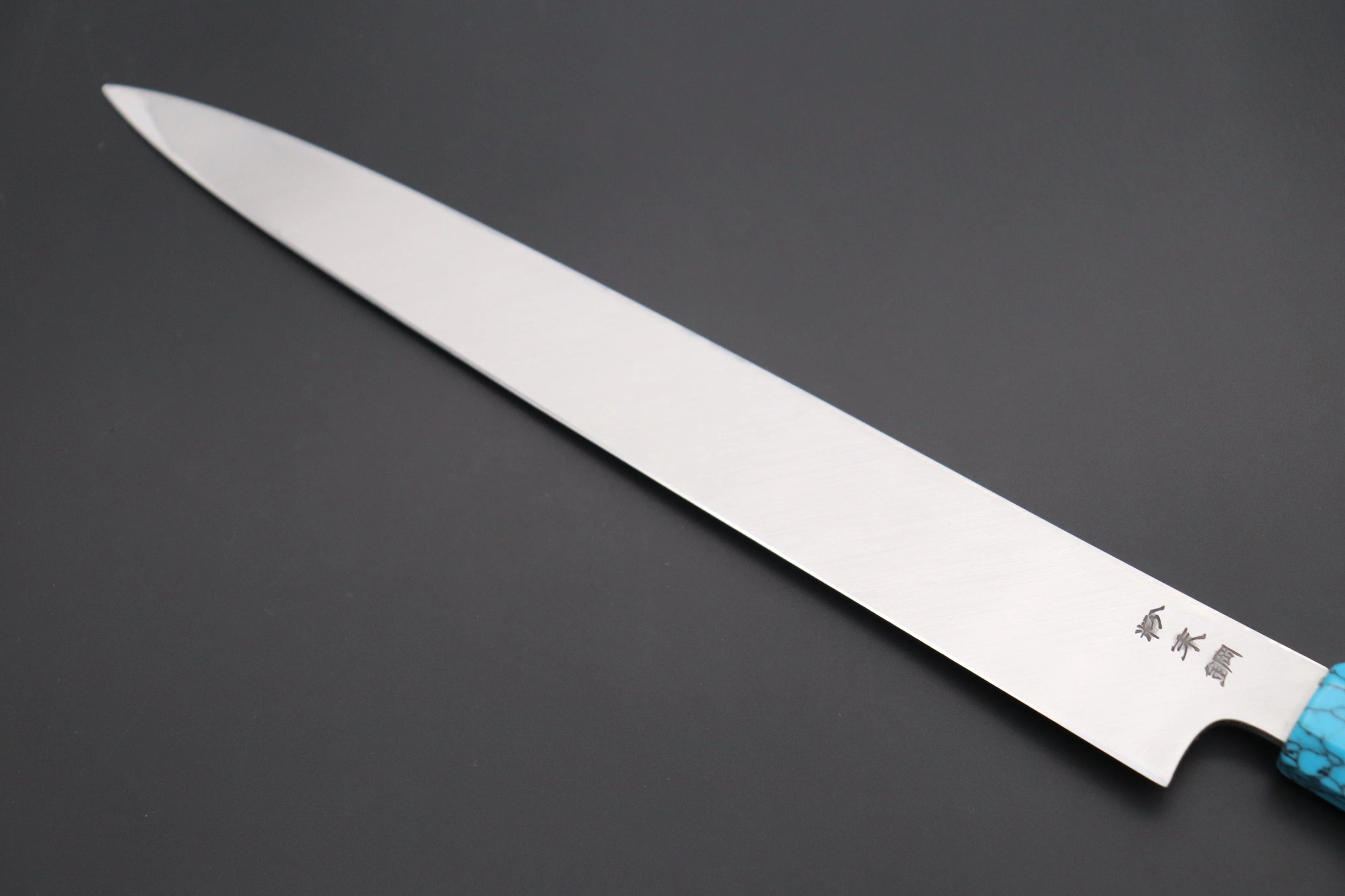 Custom Limited Edition, Sukenari Special Steel Series SG-II Hon Kasumi Yanagiba 270mm (10.6 inch, Single Bevel Edge, SCL-443) - Image 7