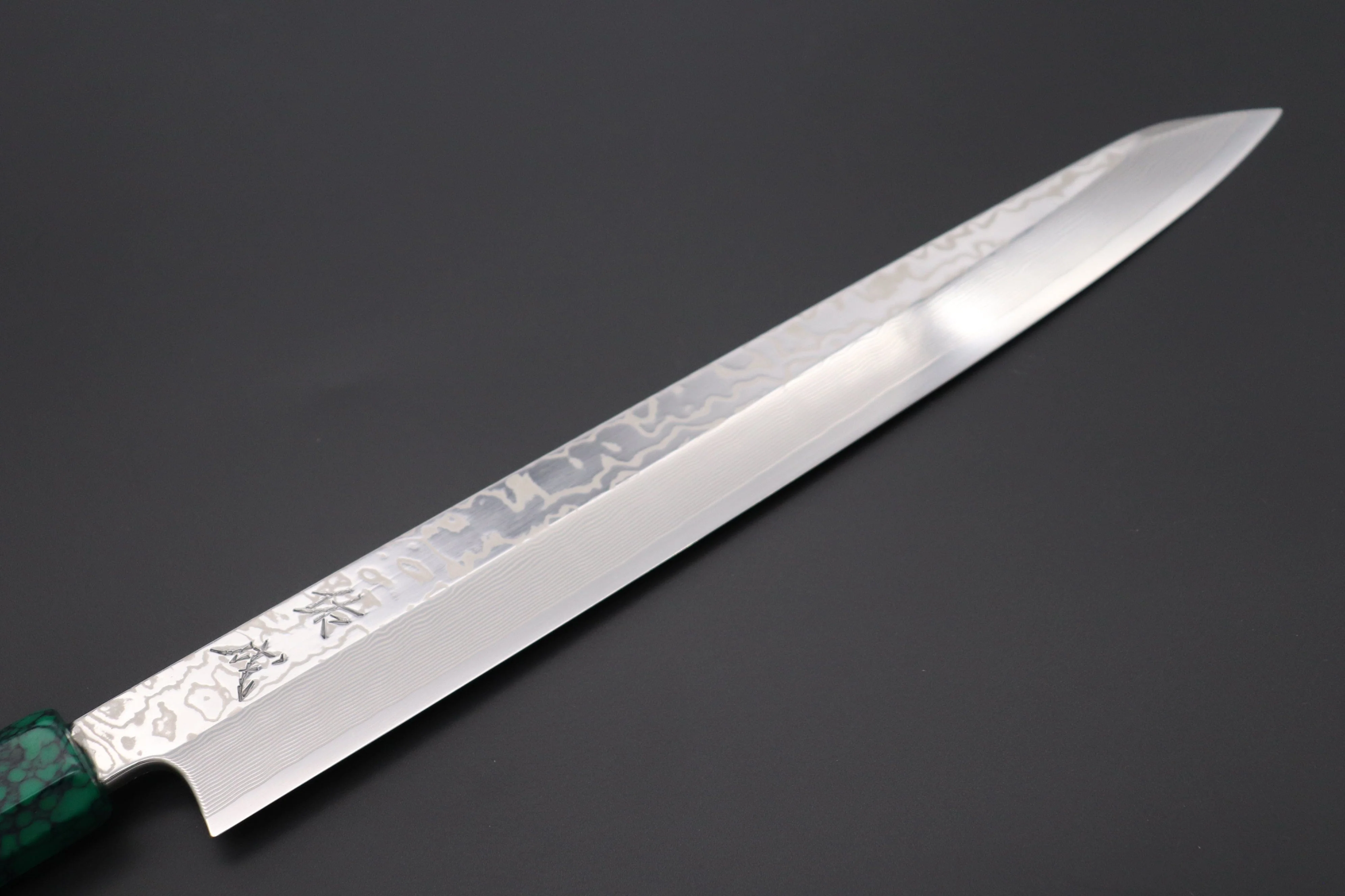 Custom Limited Edition, Sukenari SRS-13 Nickel Damascus Kiritsuke Yanagiba 300mm (11.8 inch, SCL-459) - Image 2