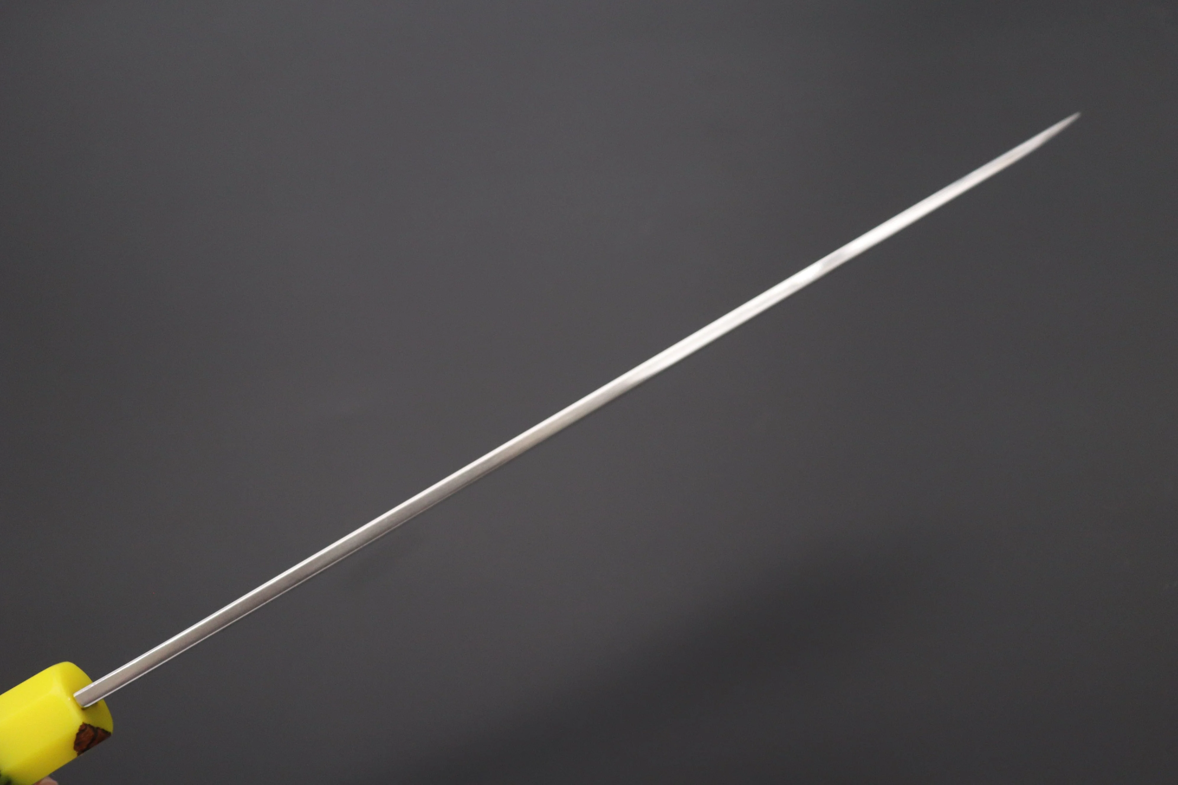 Custom Limited Edition, Sukenari SRS-13 Nickel Damascus Yanagiba 300mm (11.8 inch, SCL-455) - Image 5