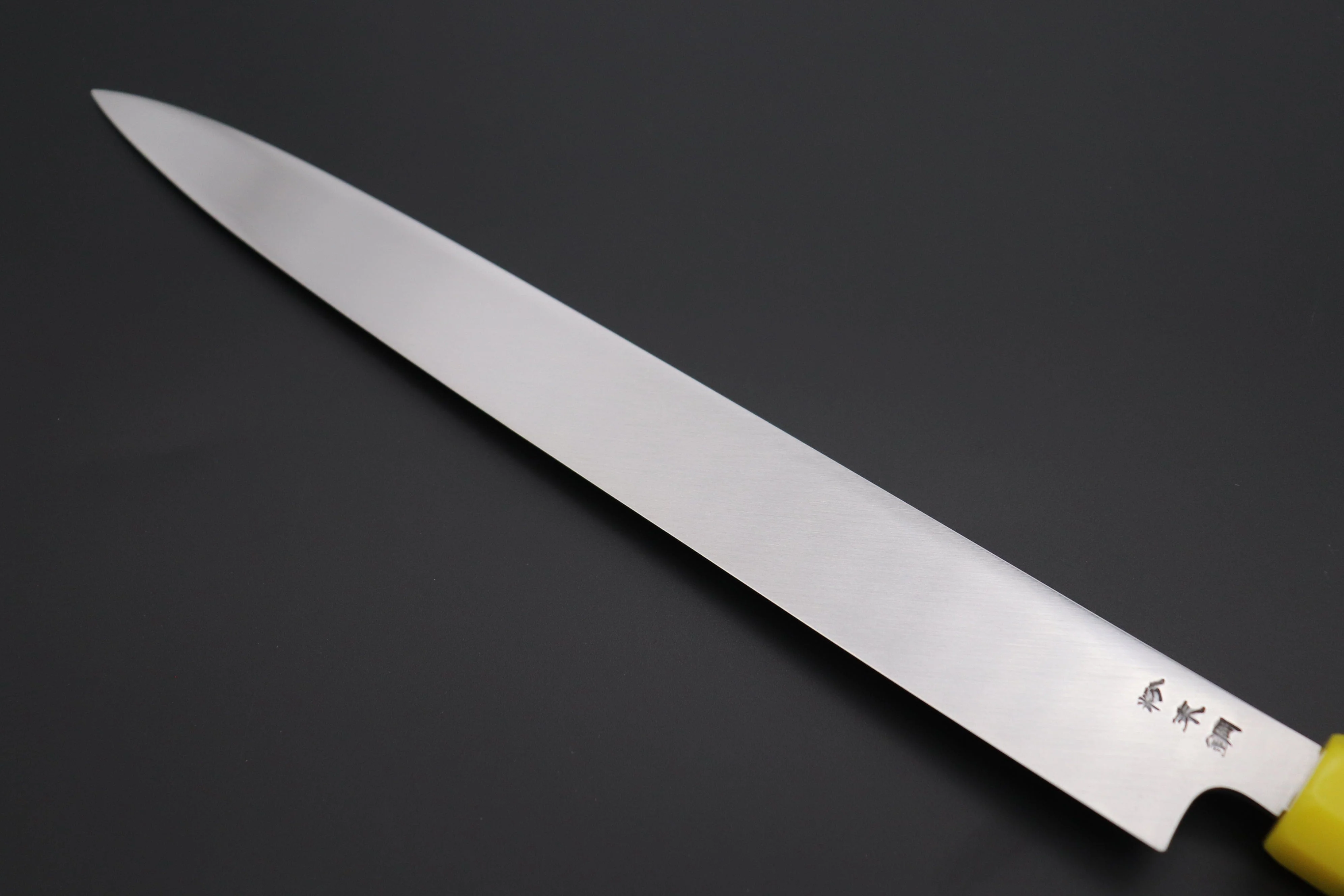 Custom Limited Edition, Sukenari SRS-13 Nickel Damascus Yanagiba 300mm (11.8 inch, SCL-455) - Image 6