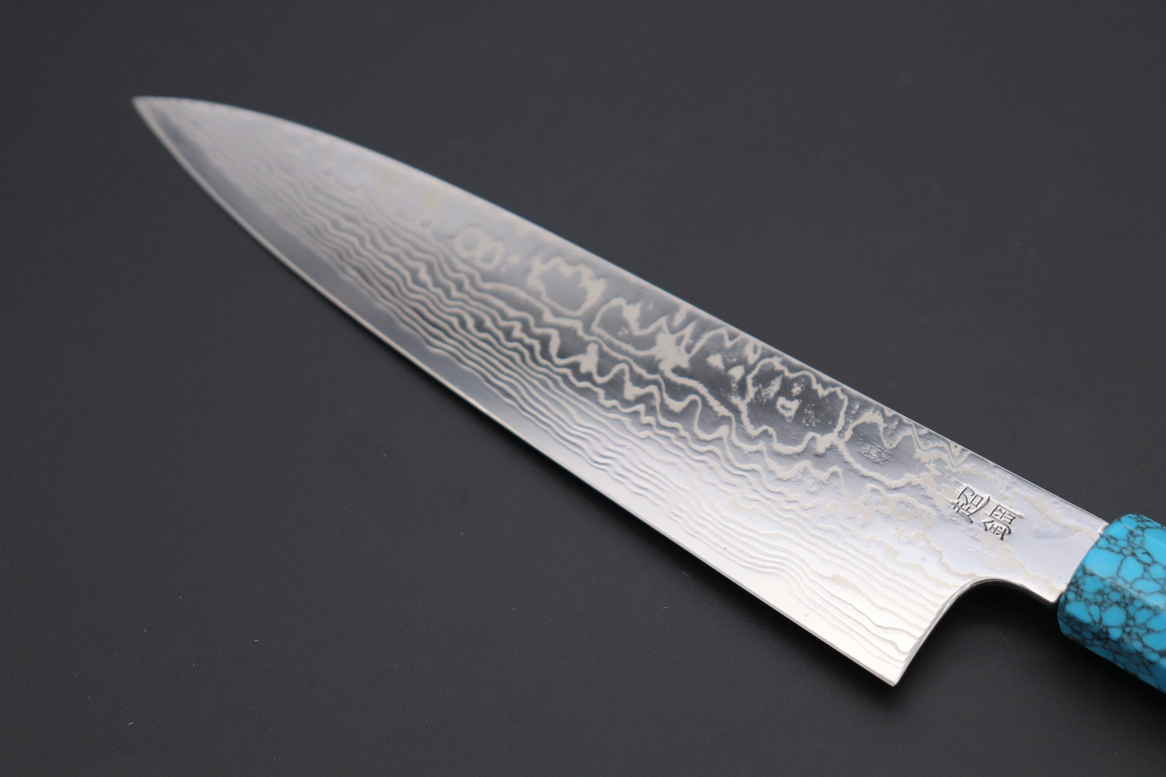 Custom Limited Edition, Sukenari ZDP-189 Nickel Damascus Wa Gyuto 210mm (8.2 inch, SCL-253) - Image 6