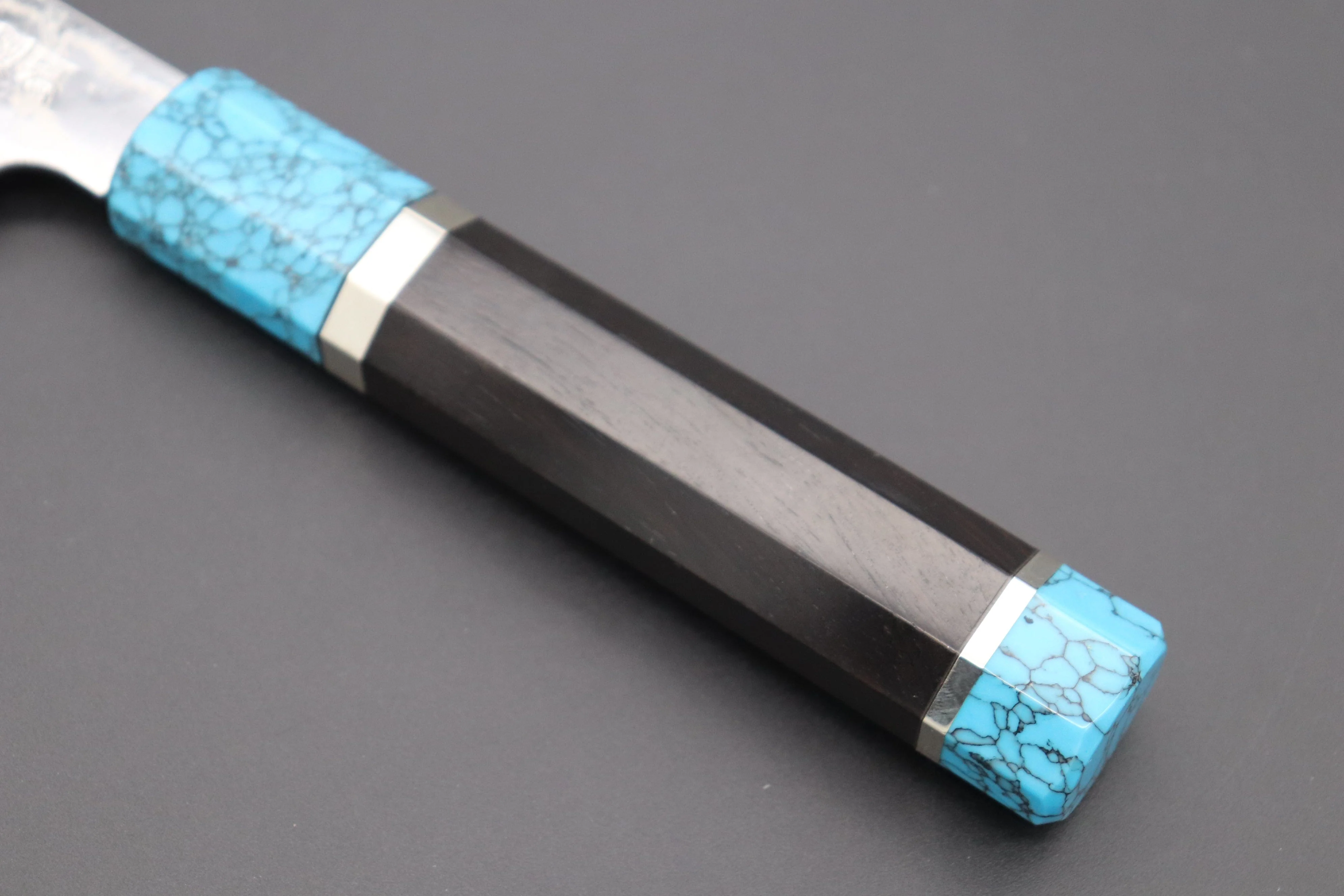 Custom Limited Edition, Sukenari ZDP-189 Nickel Damascus Wa Gyuto 210mm (8.2 inch, SCL-253) - Image 7