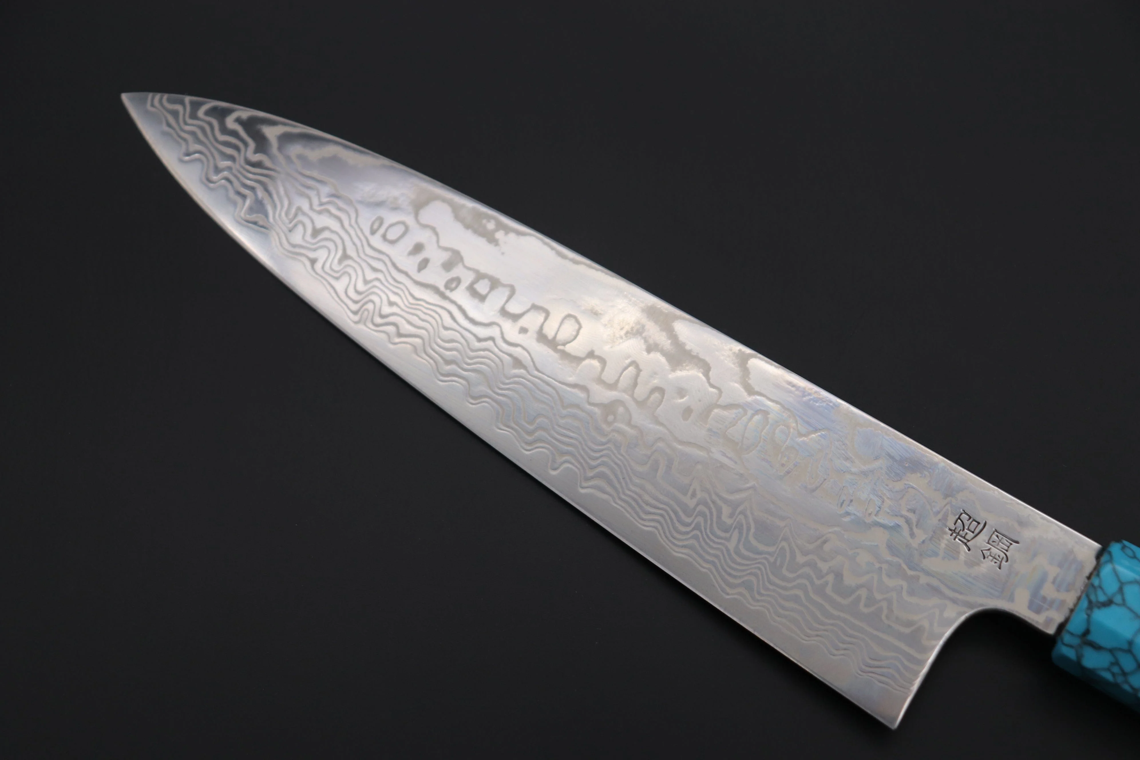 Custom Limited Edition, Sukenari ZDP-189 Nickel Damascus Wa Gyuto 210mm (8.2 inch, SCL-351) - Image 6
