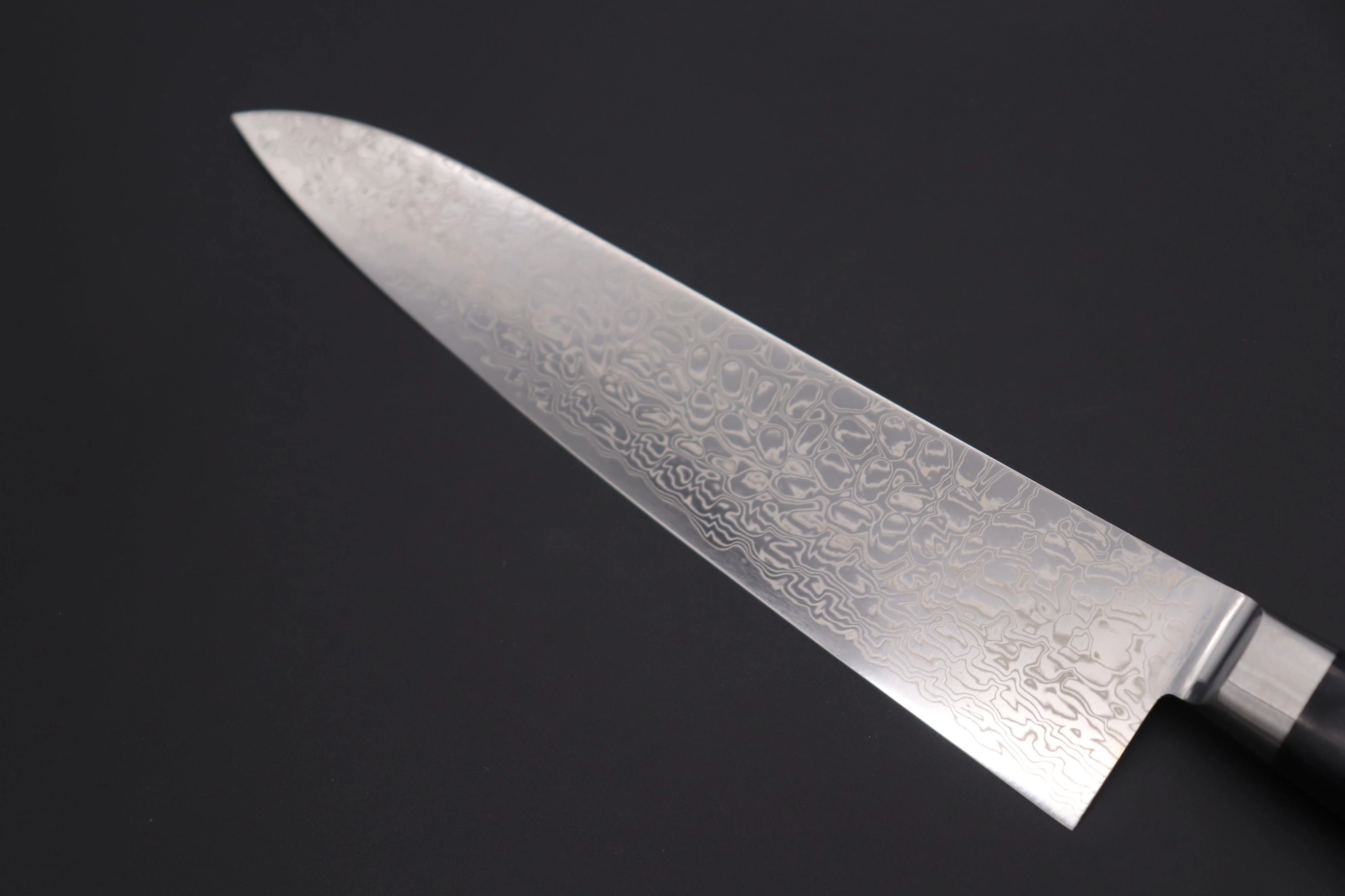 JCK Original Kagayaki R-2 Damascus Series KGRP-3 Gyuto 210mm (8.2inch, Polished Blade) - Image 7
