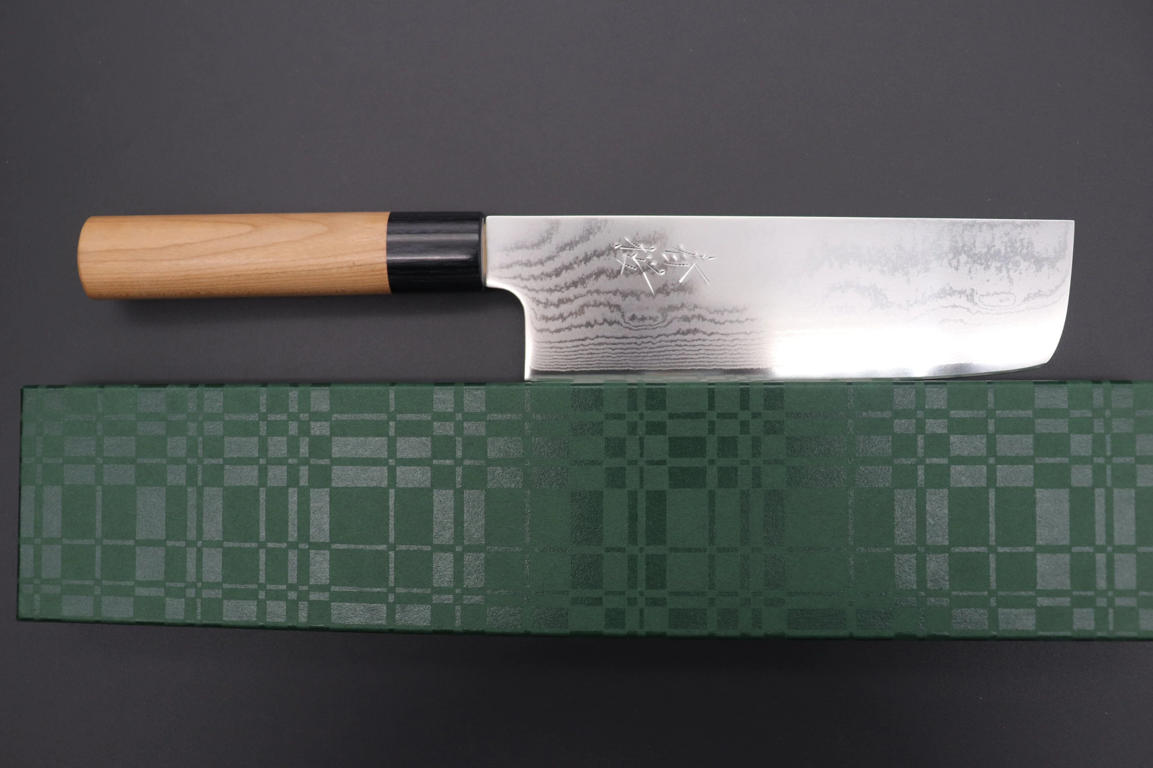 JCK Natures Sakura Series HS-4 Nakiri 165mm (6.4 inch) - Image 8