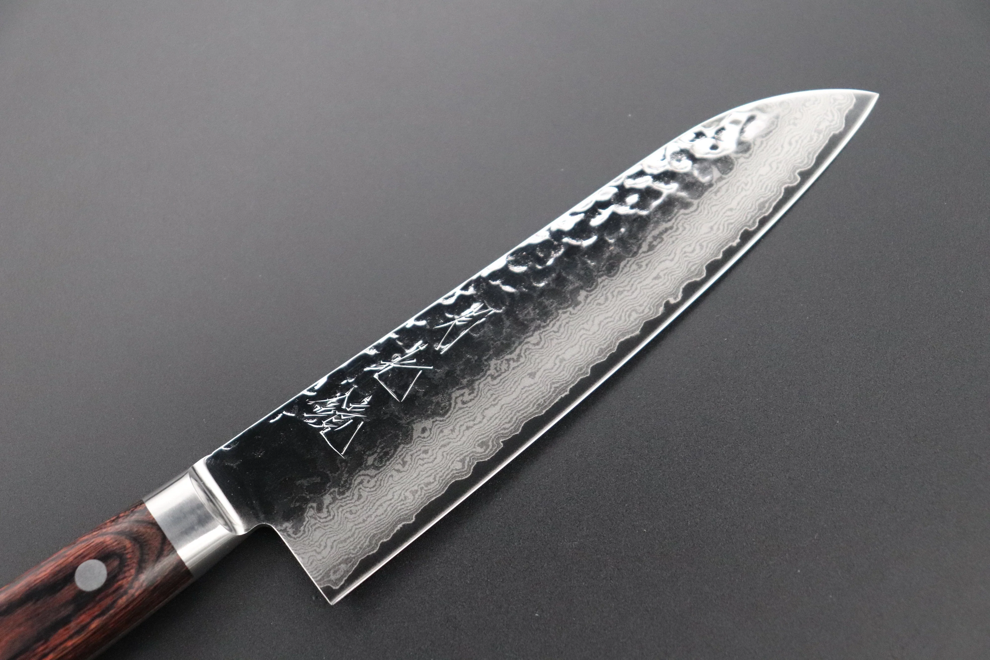 JCK Natures ”Gekko Kagami” Santoku 180mm (7 inch) - Image 2