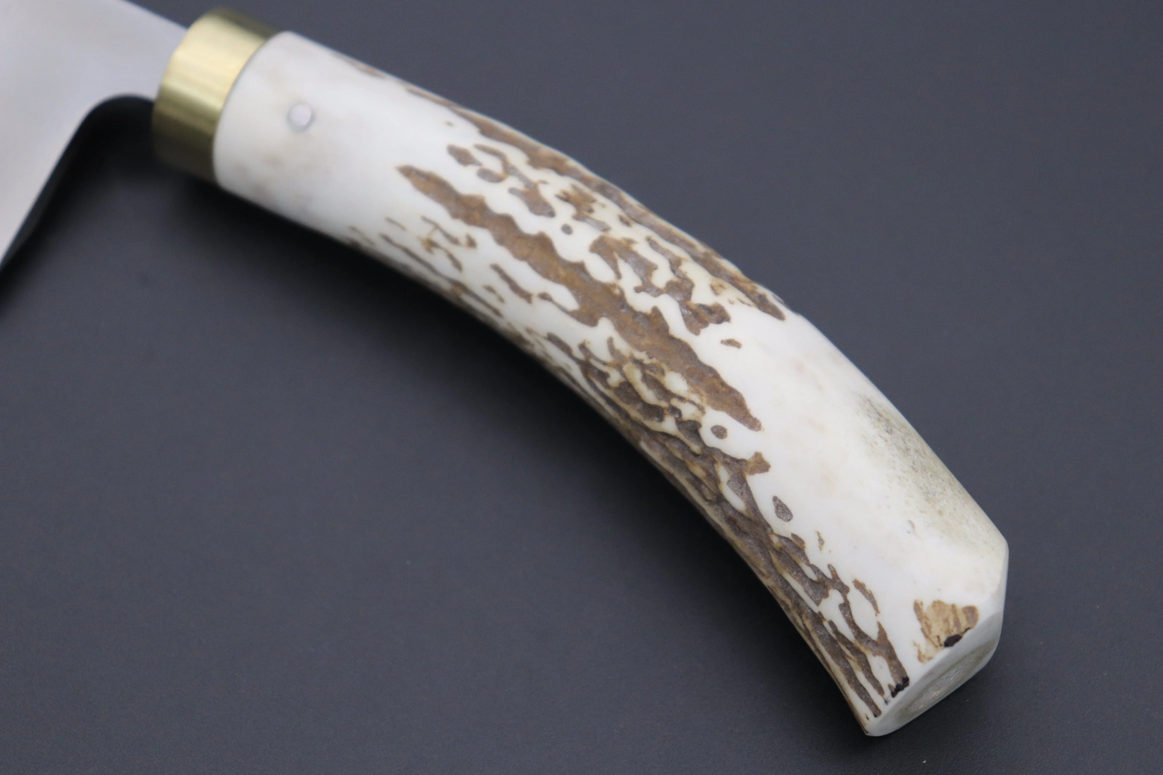 Takeshi Saji Gingami No.3 Wa Bocho Series Deba (150mm to 180mm, 3 Sizes, Stag Handle) - Image 6