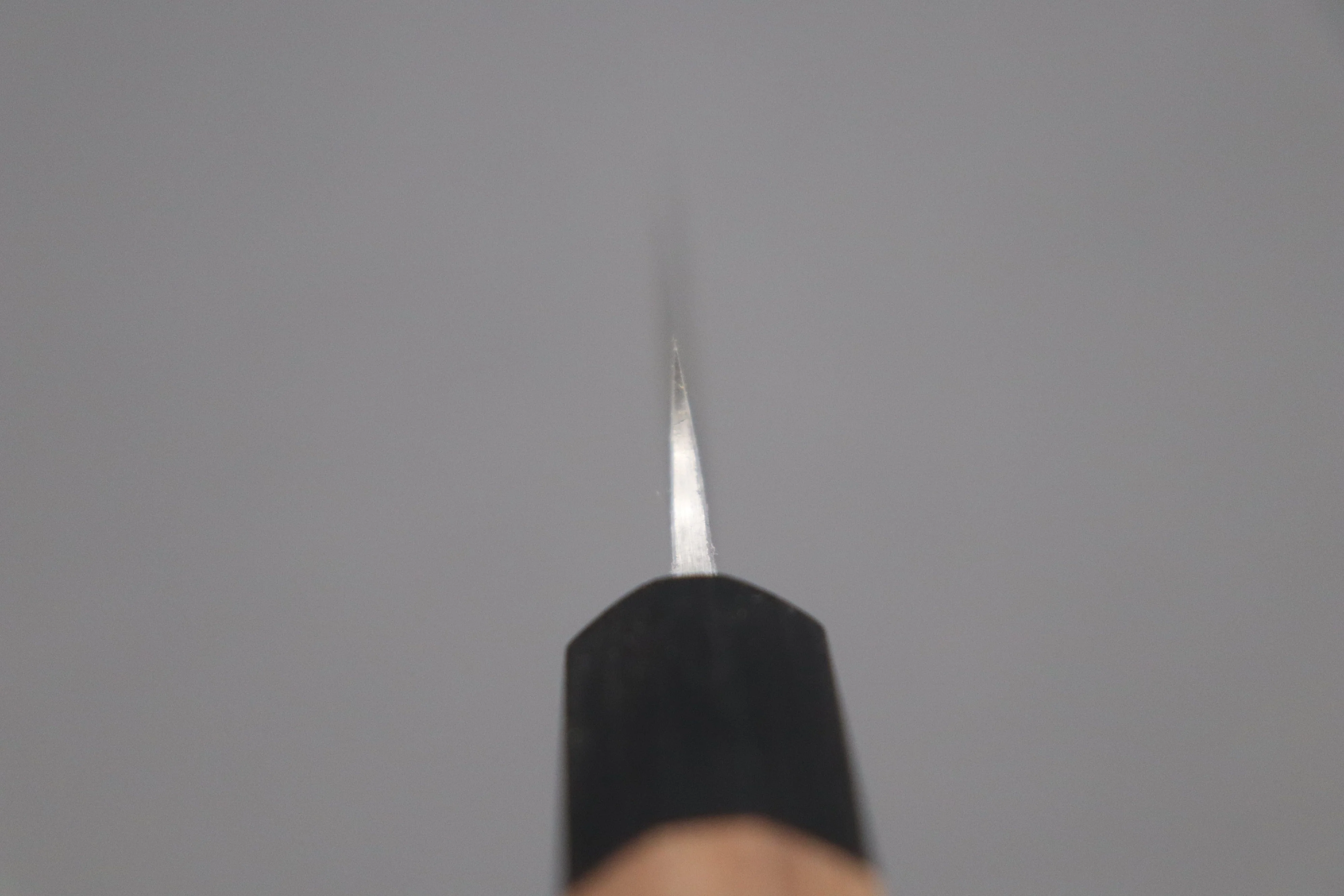 Fu-Rin-Ka-Zan Aogami Super Custom Damascus Series FASD-1PW Wa Paring 80mm (3.1 inch, Octagonal Walnut Wood Handle) - Image 4