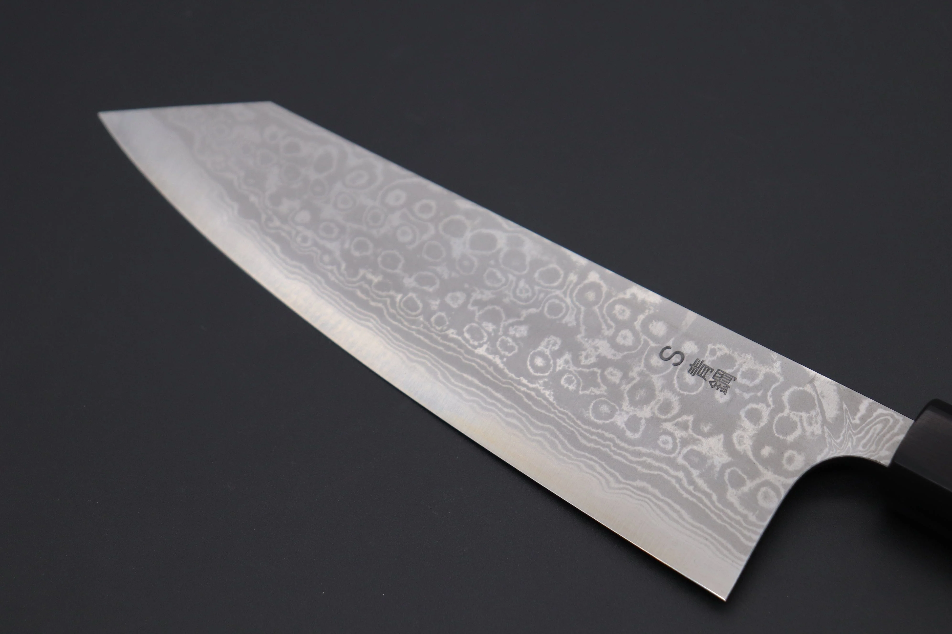 Fu-Rin-Ka-Zan Aogami Super Custom Damascus Series FASD-7 Bunka 190mm (7.4 inch, Octagonal Red-Sandalwood Handle) - Image 6