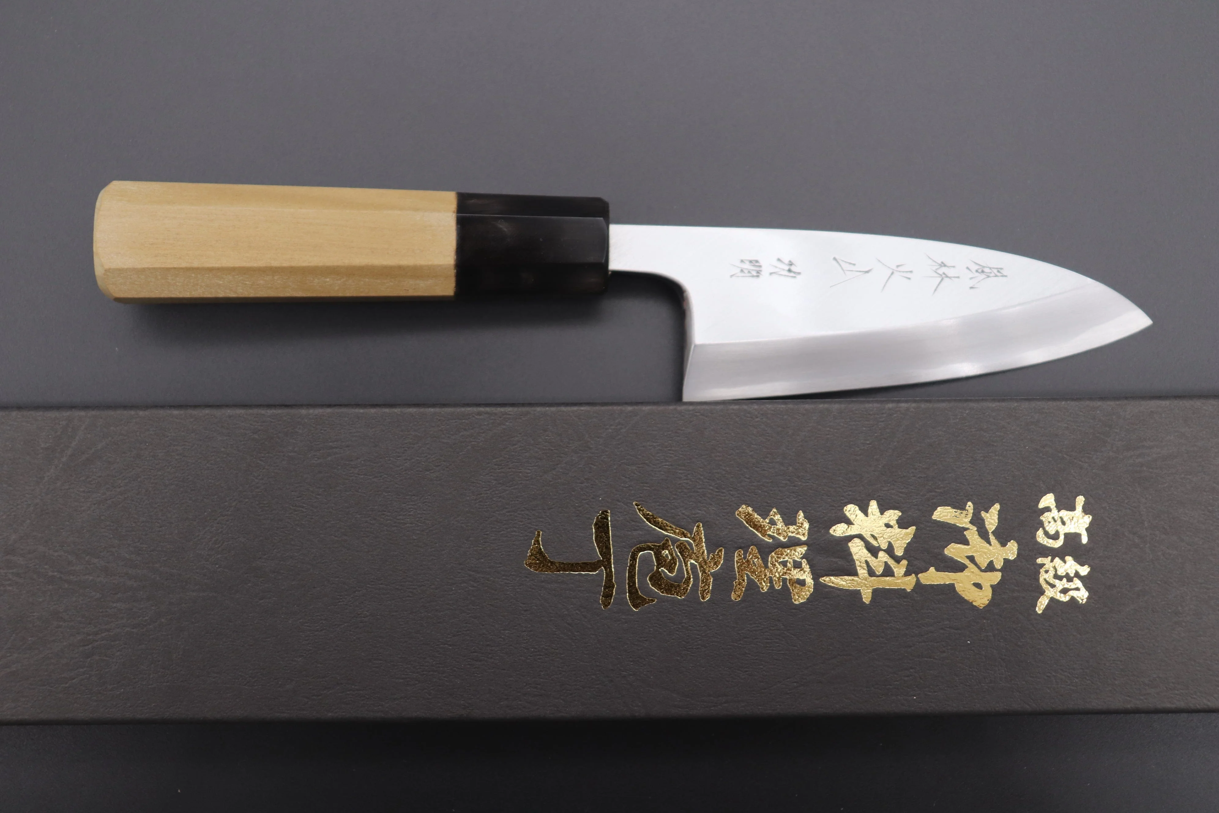 Fu-Rin-Ka-Zan Hon Kasumi Series Blue Steel No.2 FB-22S Ko-Deba 105mm (4.1 Inch) - Image 9