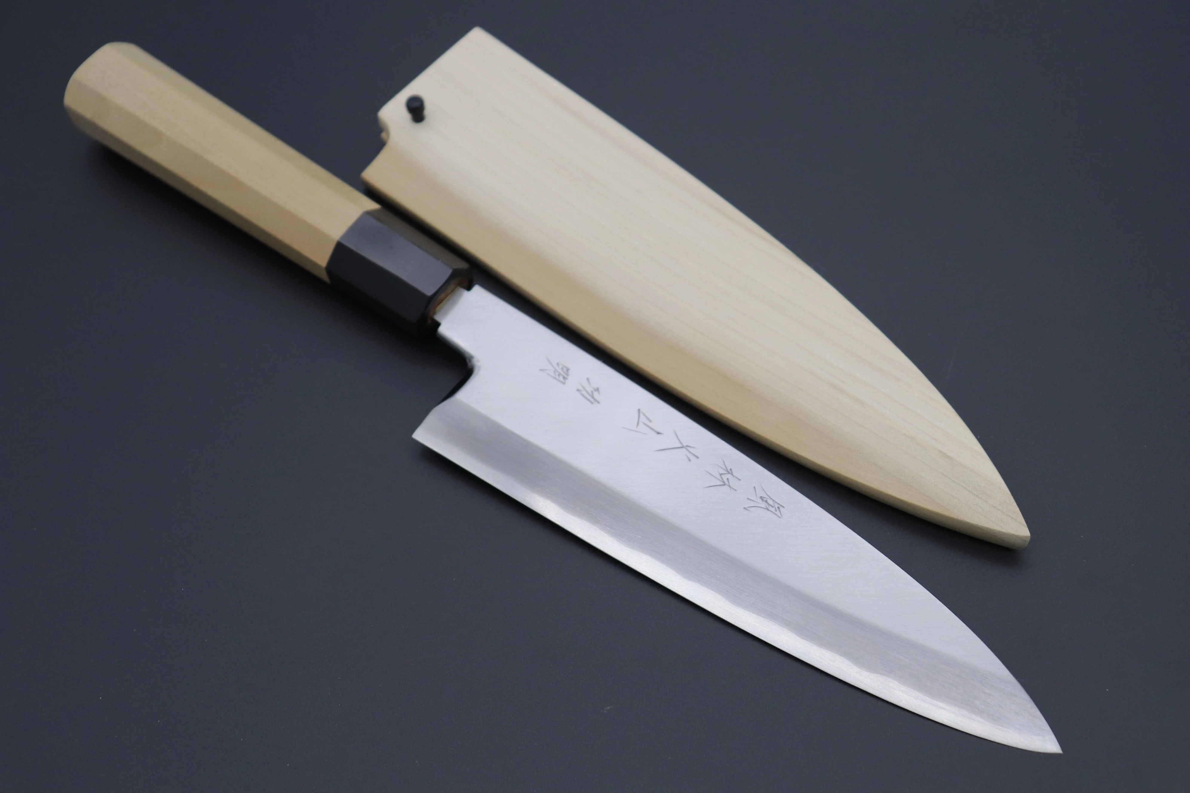 Fu-Rin-Ka-Zan Hon Kasumi Series Gingami No.3 FG-16 Funayuki 195mm (7.6 inch, Single Bevel Edge)